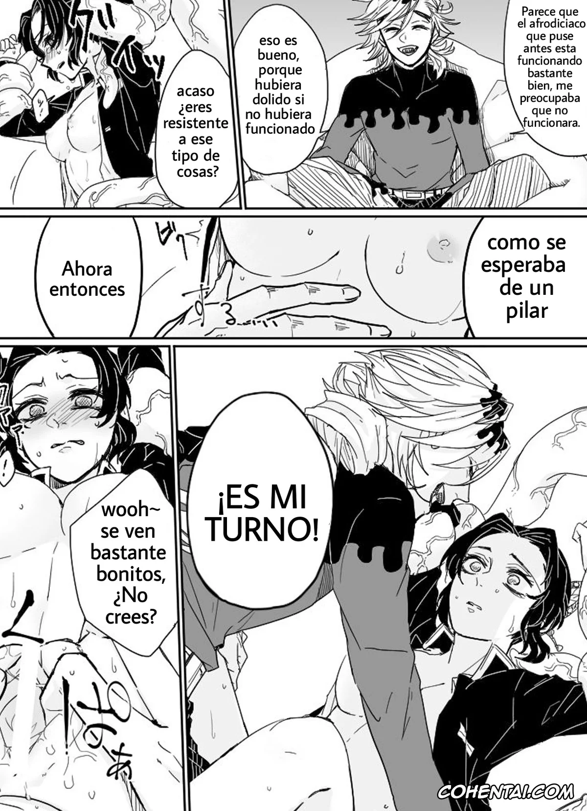 Kimetsu No Yaiba | Demon Slayer hentai, Douma hentai, Shinobu Kochou hentai, Dou Shino R18 (Kimetsu no Yaiba), pagina 9