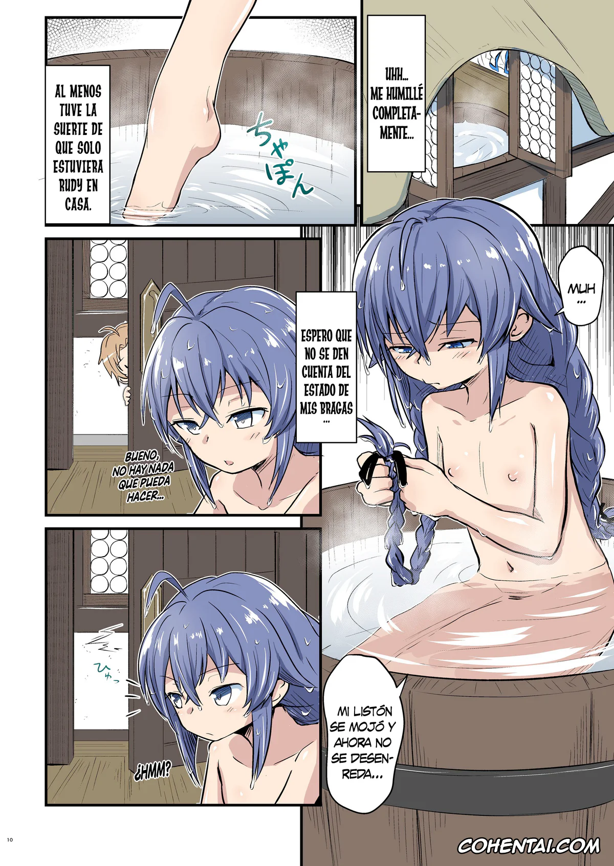 Mushoku Tensei ~Isekai Ittara Honki Dasu~ porno, Roxy Migurdia porno, Rudeus Greyrat porno, Mushoku! (Ao) (Mushoku Tensei ~Isekai Ittara Honki Dasu~), pagina 11