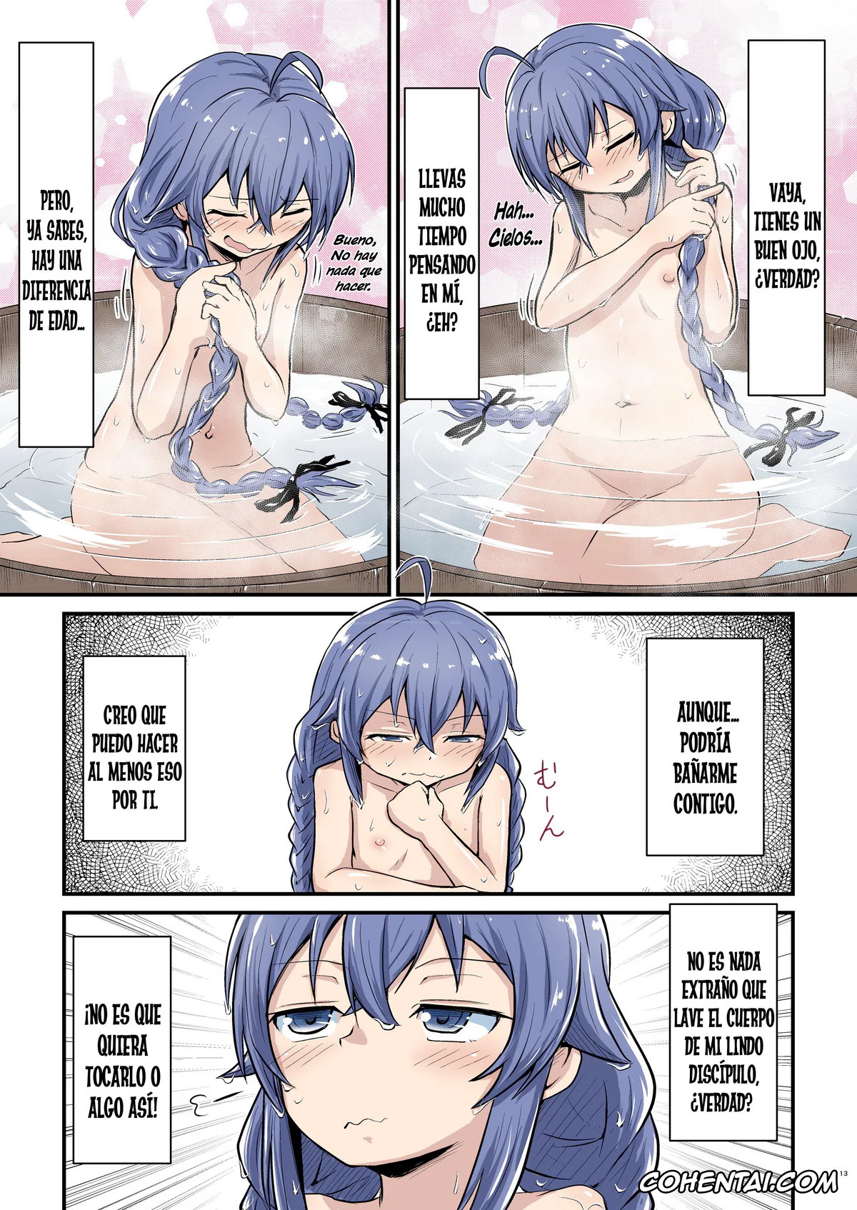 Mushoku Tensei ~Isekai Ittara Honki Dasu~ porno, Roxy Migurdia porno, Rudeus Greyrat porno, Mushoku! (Ao) (Mushoku Tensei ~Isekai Ittara Honki Dasu~), pagina 14