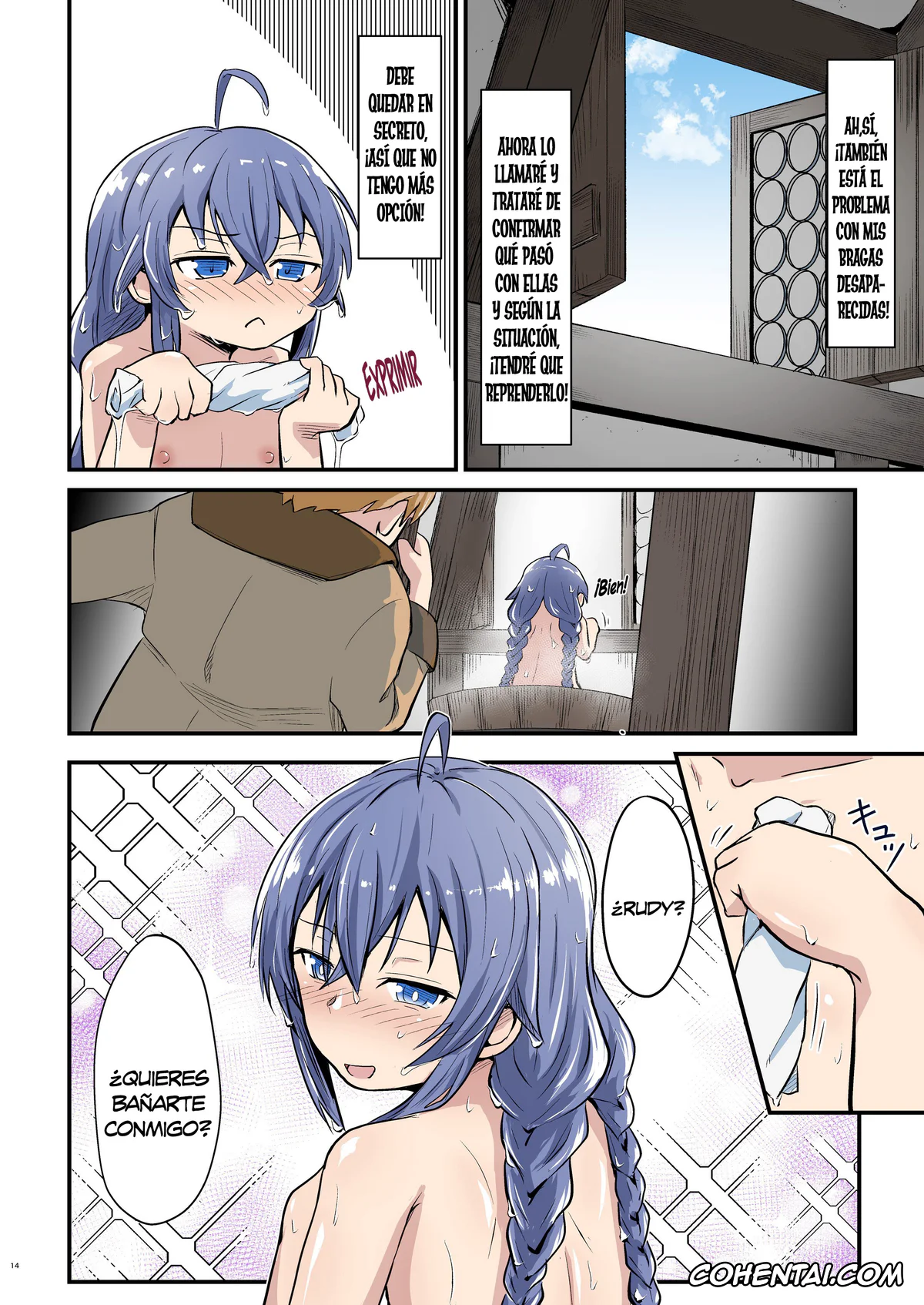 Mushoku Tensei ~Isekai Ittara Honki Dasu~ hentai, Roxy Migurdia hentai, Rudeus Greyrat hentai, Mushoku! (Ao) (Mushoku Tensei ~Isekai Ittara Honki Dasu~), pagina 15