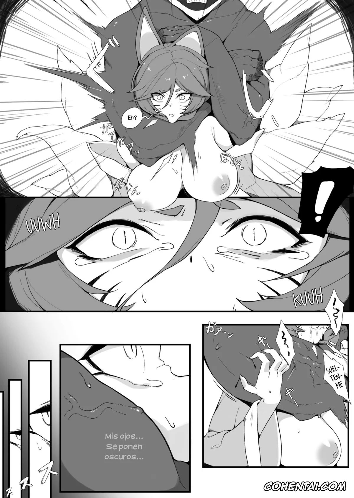 League of Legends hentai, Ahri hentai, Ahri (League of Legends), pagina 3
