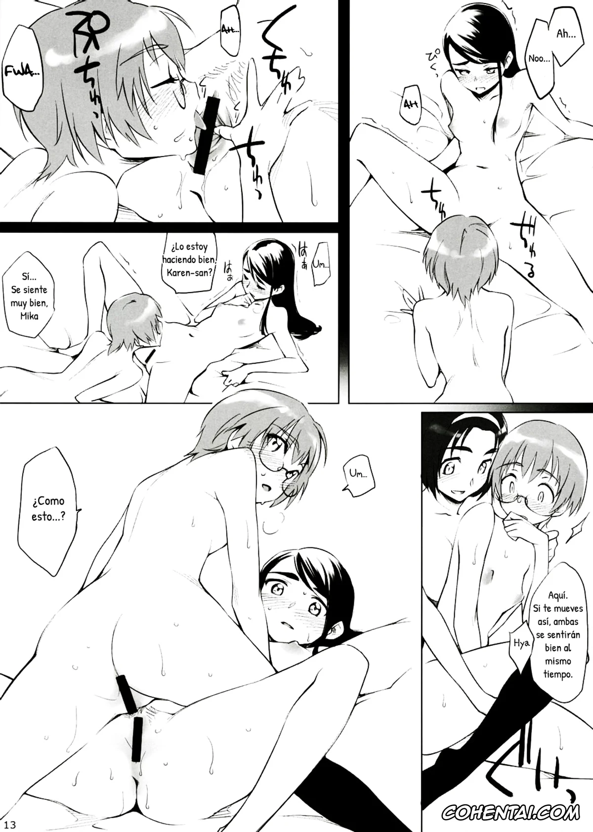 Yes! PreCure 5 hentai, Cure Aqua | Karen Minazuki hentai, Cure Mint | Komachi Akimoto hentai, Masuko Mika hentai, Fungeki Report! (Yes! Precure 5), pagina 12