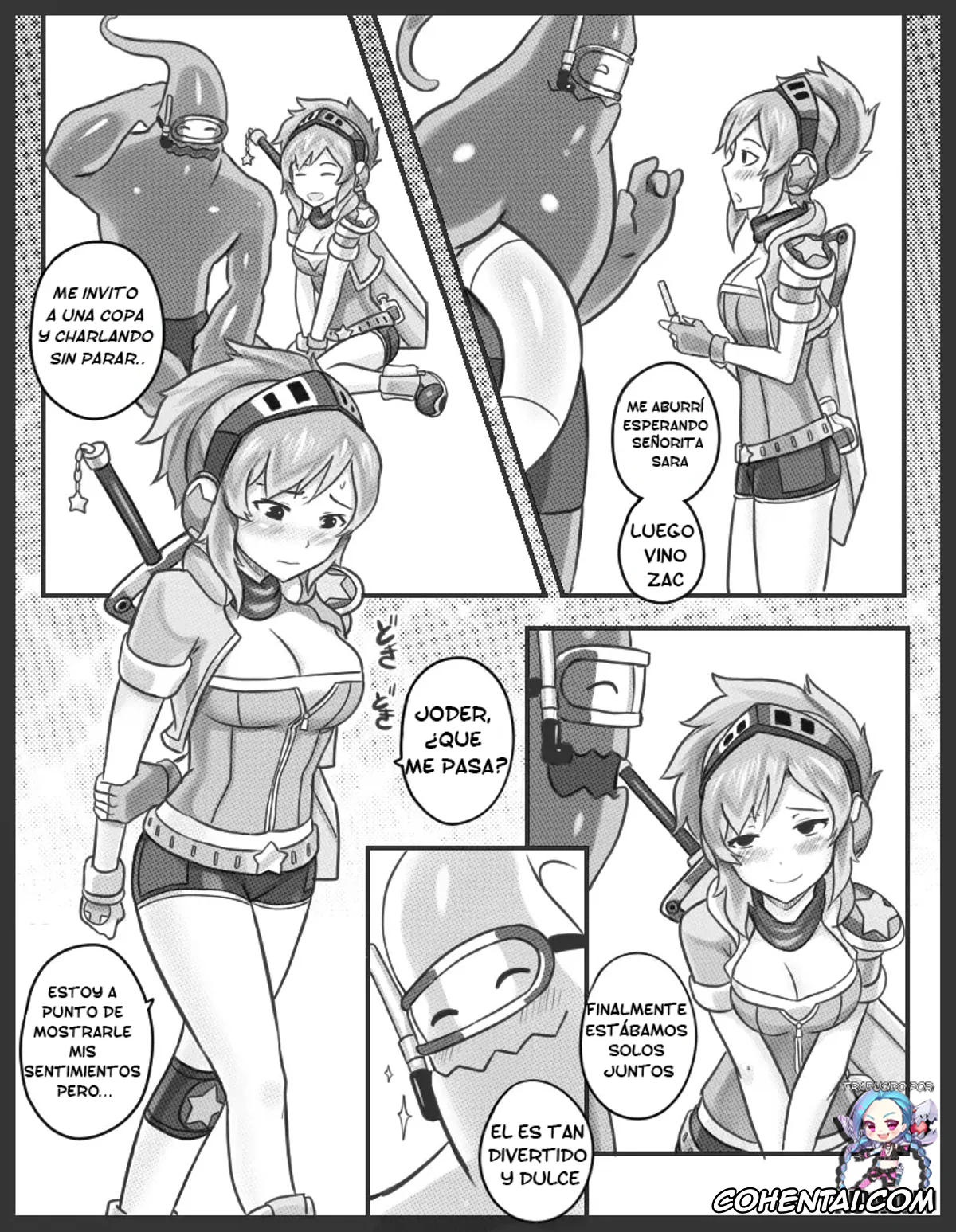 League of Legends porno, Riven porno, Zac porno, Get Caught! (Riven x Zac) (League of Legends), pagina 2