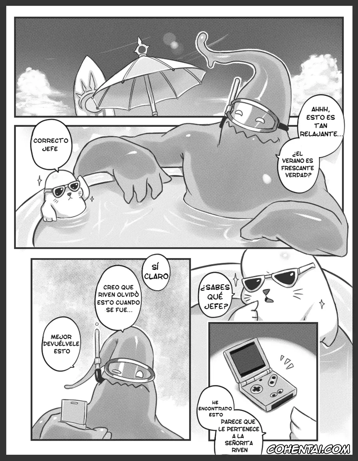 League of Legends hentai, Riven hentai, Zac hentai, Get Caught! (Riven x Zac) (League of Legends), pagina 3