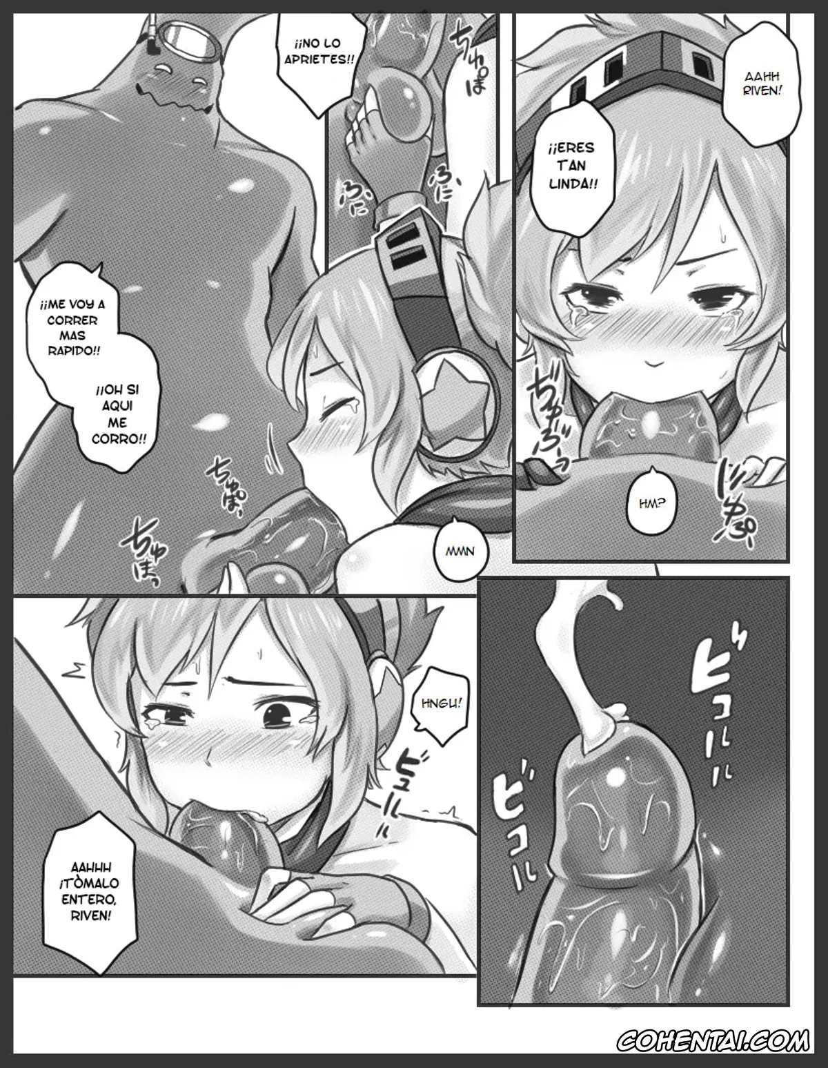 League of Legends xxx, Riven xxx, Zac xxx, Get Caught! (Riven x Zac) (League of Legends), pagina 16