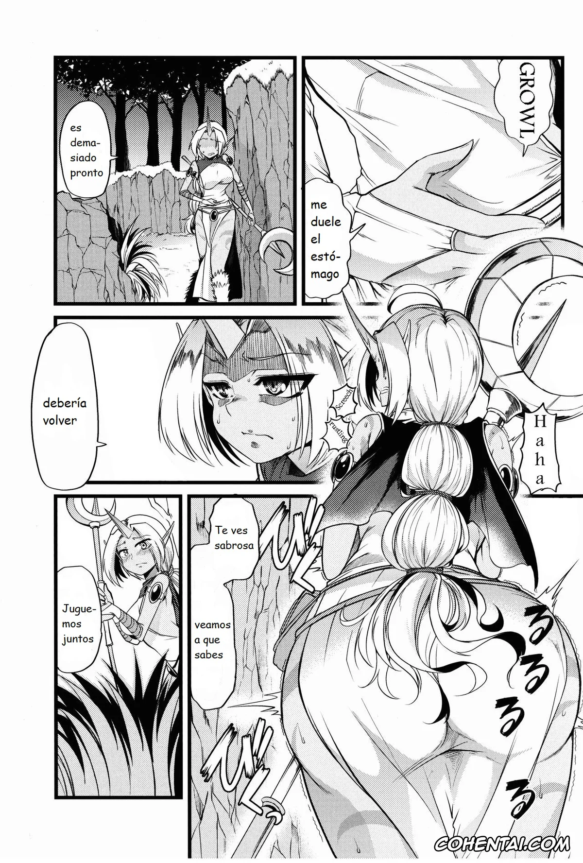 League of Legends hentai, Soraka hentai, Warwick hentai, Soraka! Recall PLZ! (League of Legends), pagina 3