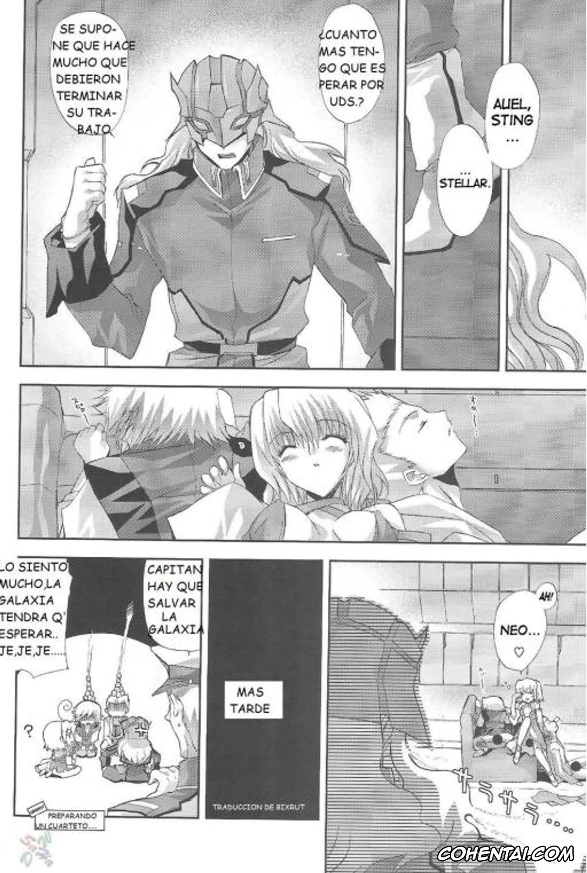 Gundam Seed Destiny xxx, Auel Neider xxx, Stella Loussier xxx, Sting Oakley xxx, FUWA+FUWA (Gundam SEED DESTINY), pagina 4