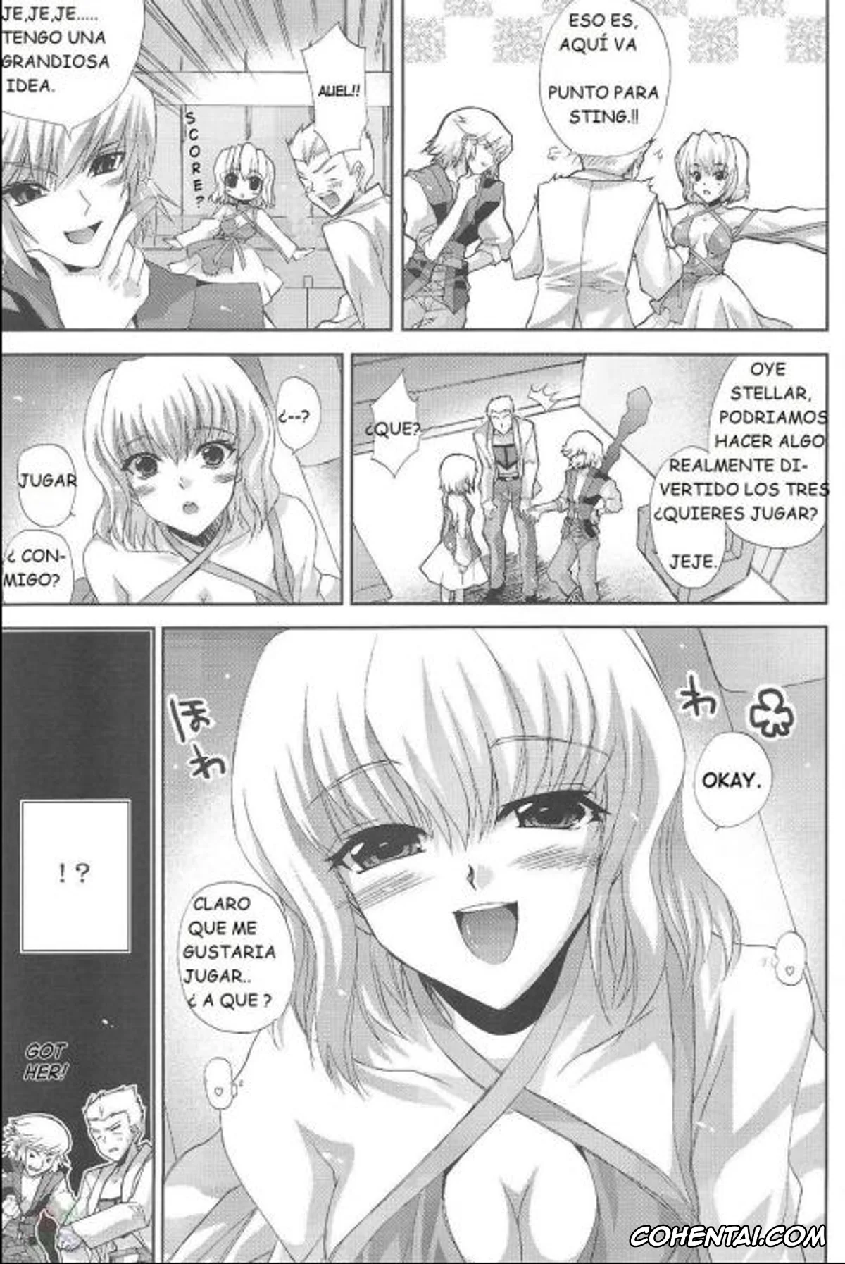Gundam Seed Destiny hentai, Auel Neider hentai, Stella Loussier hentai, Sting Oakley hentai, FUWA+FUWA (Gundam SEED DESTINY), pagina 6