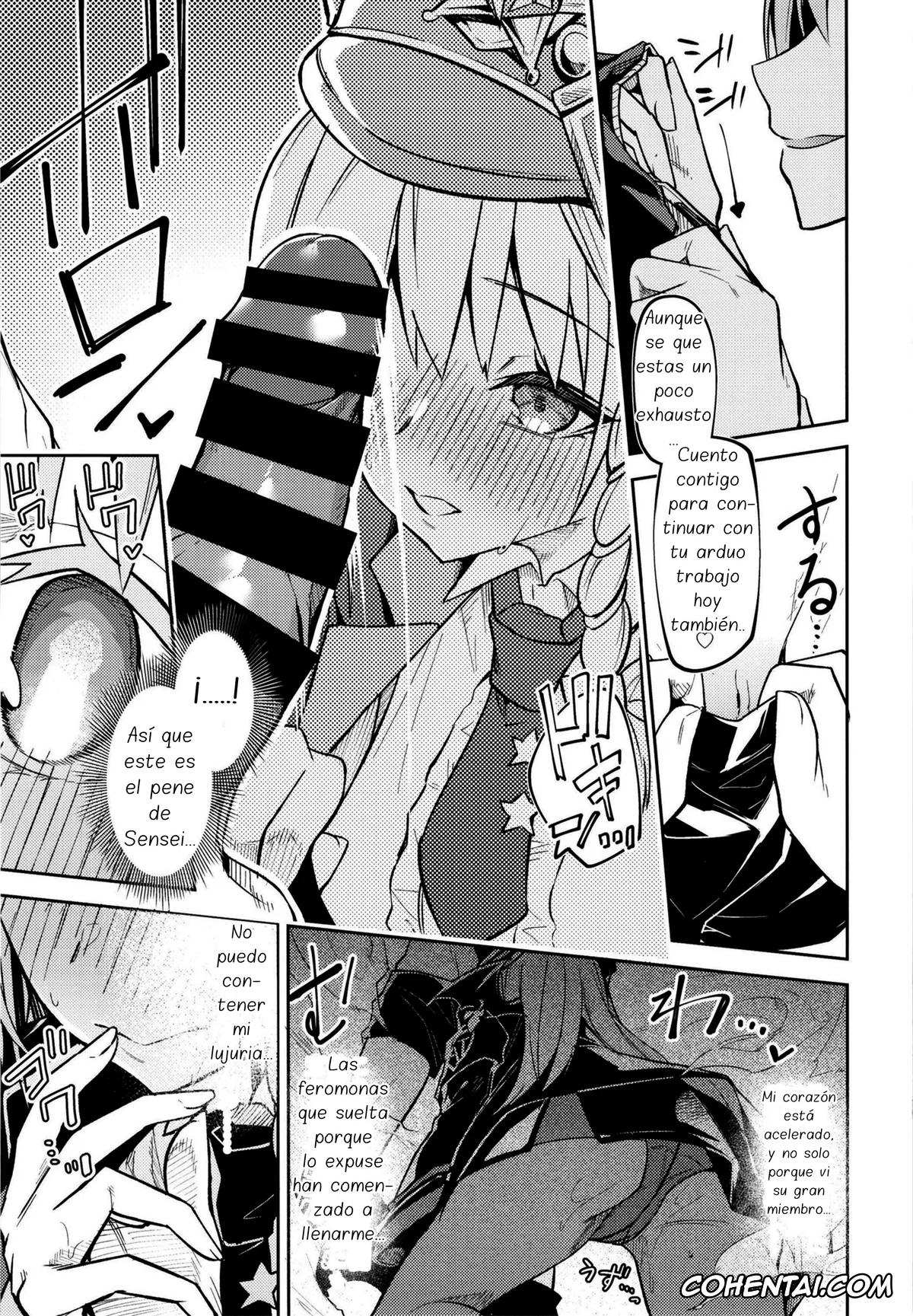 Blue Archive xxx, Haruna Kurodate xxx, Kurodate o Shiro ni Someru Seishoku Kenkyuu o (Blue Archive), pagina 7