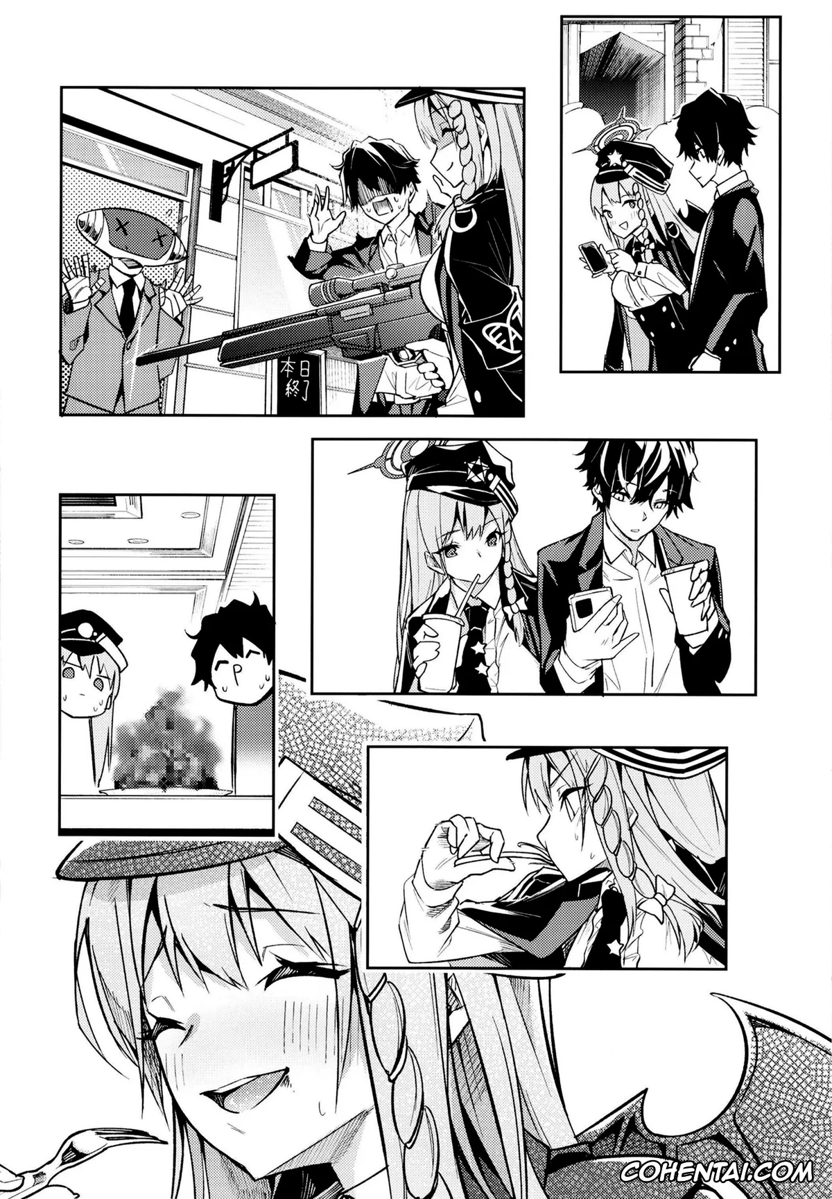 Blue Archive xxx, Haruna Kurodate xxx, Kurodate o Shiro ni Someru Seishoku Kenkyuu o (Blue Archive), pagina 10