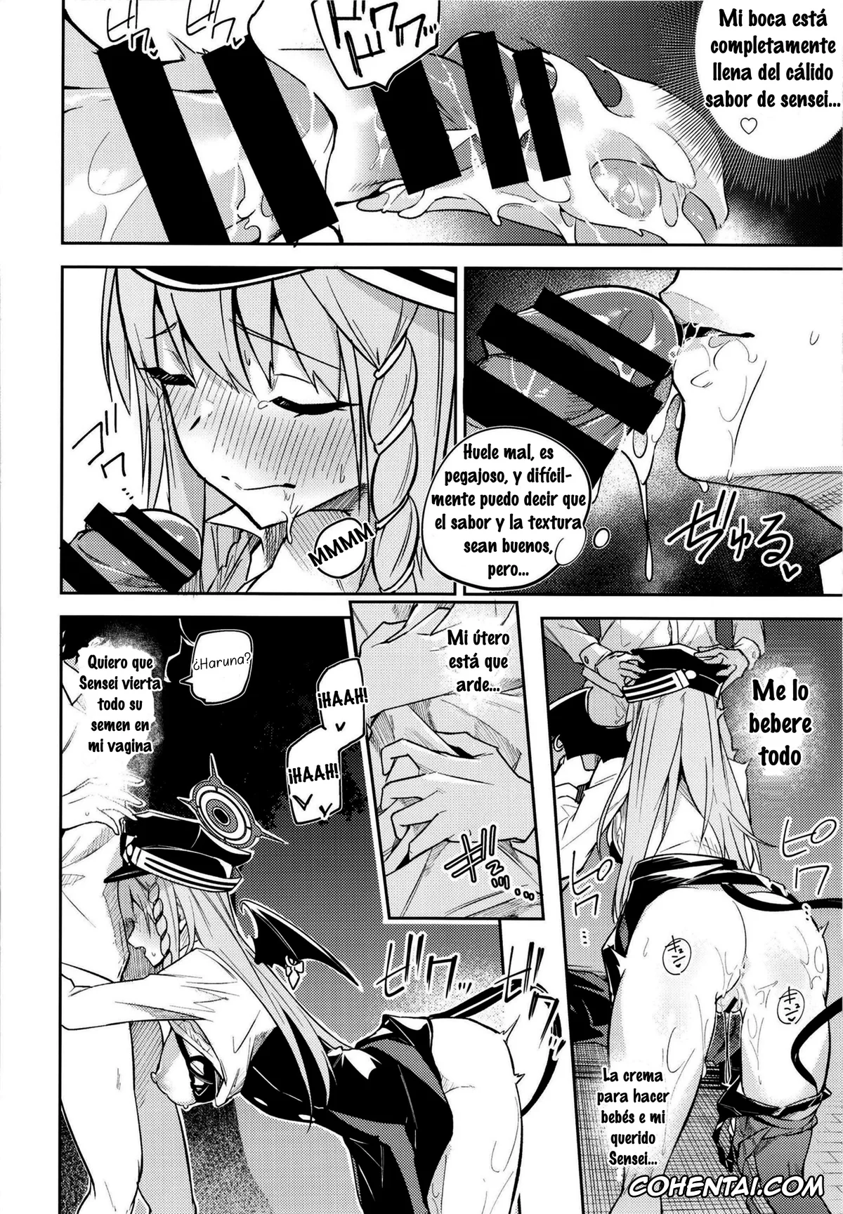 Blue Archive hentai, Haruna Kurodate hentai, Kurodate o Shiro ni Someru Seishoku Kenkyuu o (Blue Archive), pagina 18