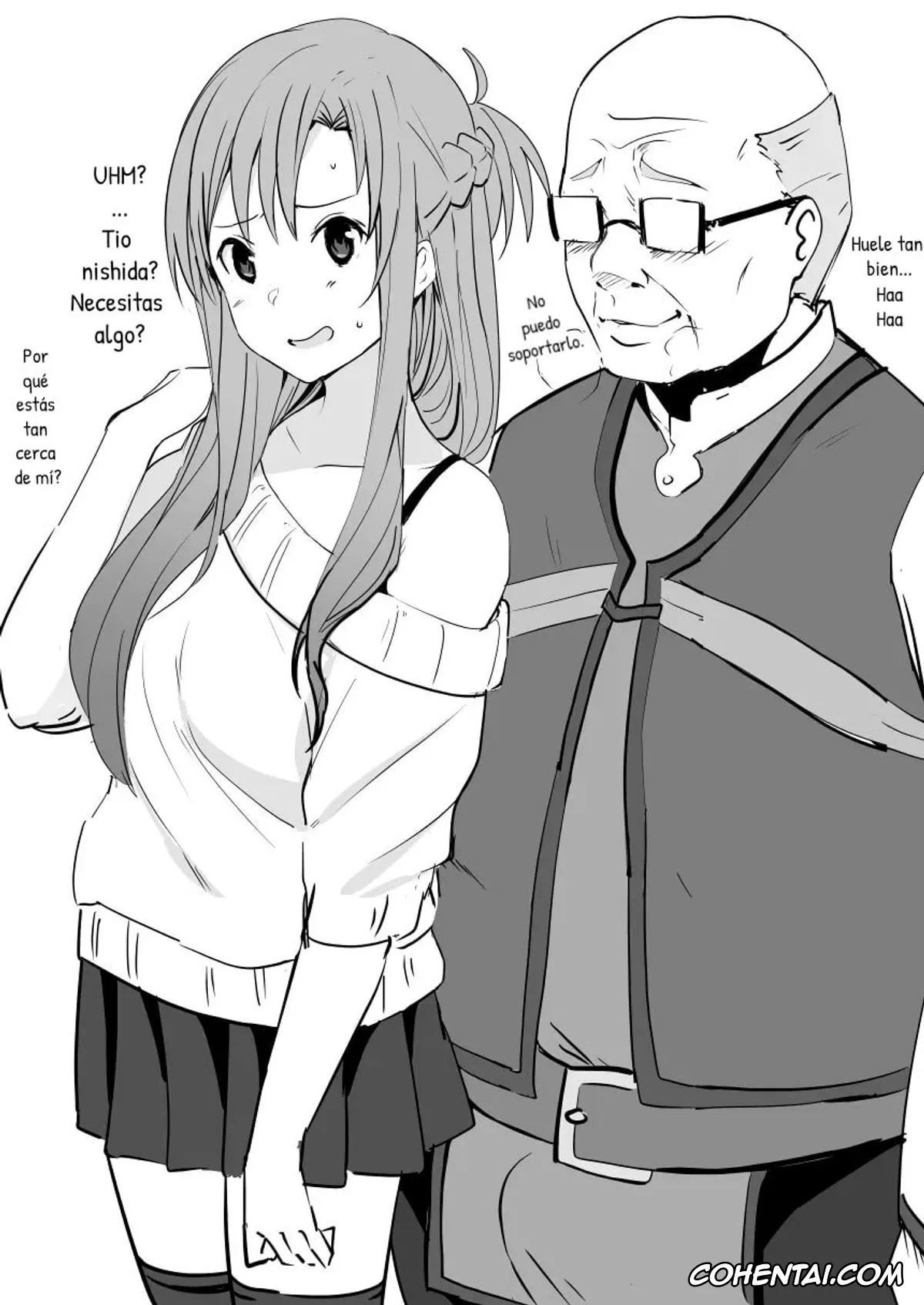 Sword Art Online xxx, Asuna Yuuki xxx, Asuna – Nishida (Sword Art Online), pagina 1