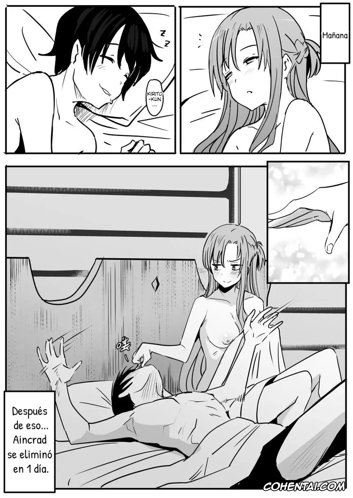 Sword Art Online hentai, Asuna Yuuki hentai, Asuna – Nishida (Sword Art Online), pagina 12