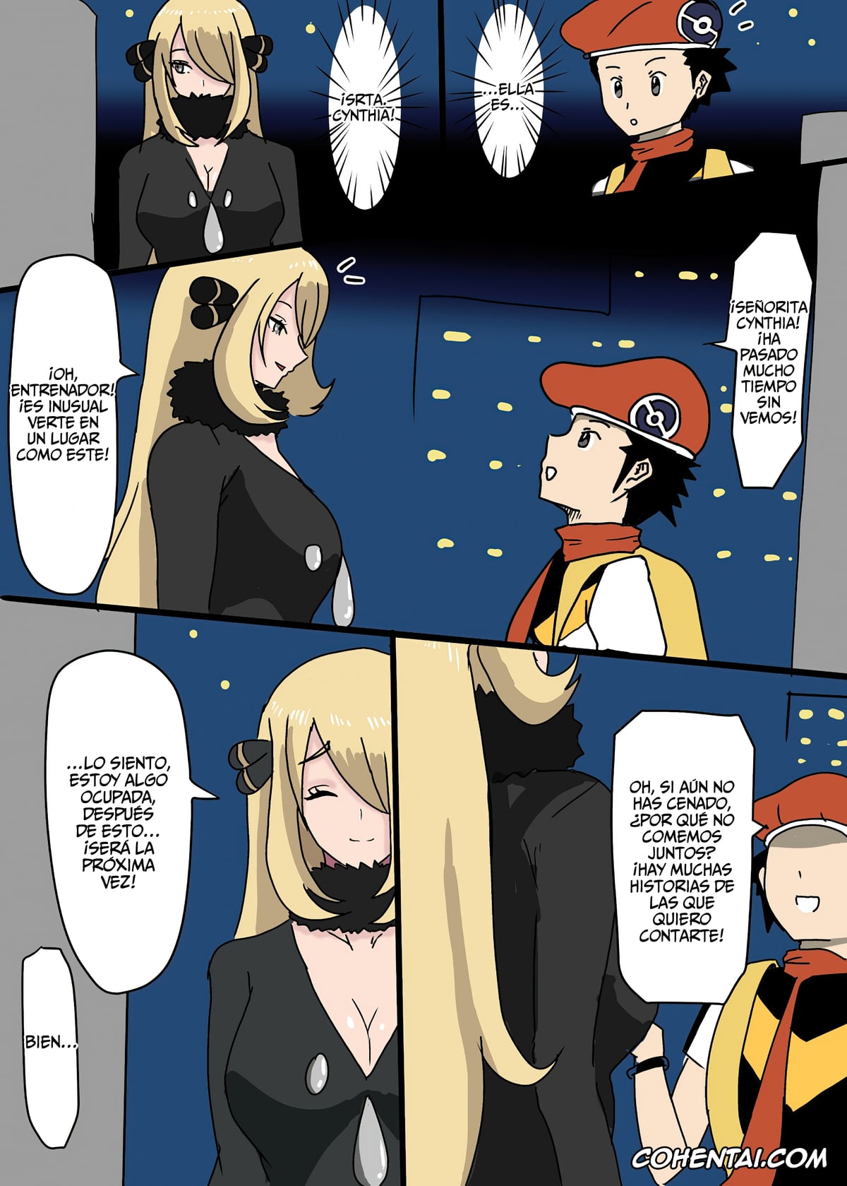 Pokemon | Pocket Monsters xxx, Cynthia xxx, Hypno xxx, Cynthia derrotada (Pokémon), pagina 10