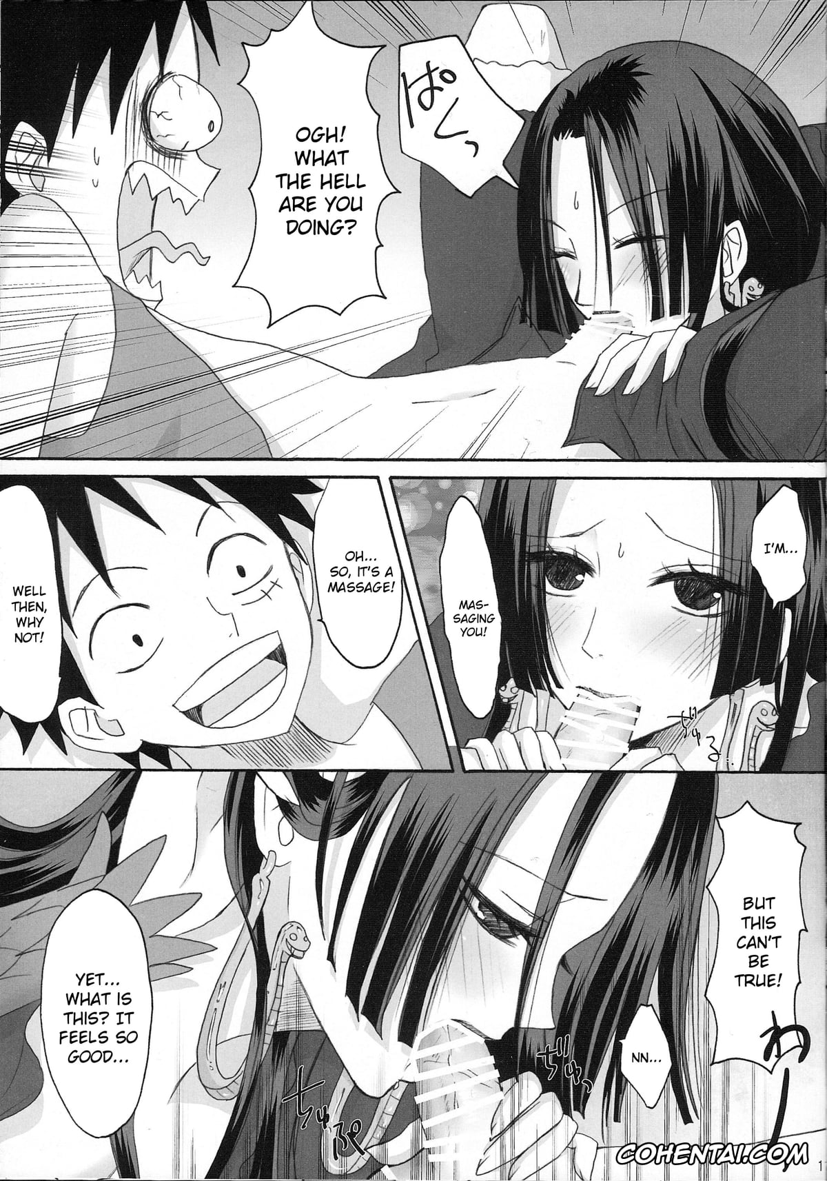 One Piece xxx, Boa Hancock xxx, Monkey D. Luffy xxx, Hebihime wa Itsudemo Hurricane (One Piece), pagina 10