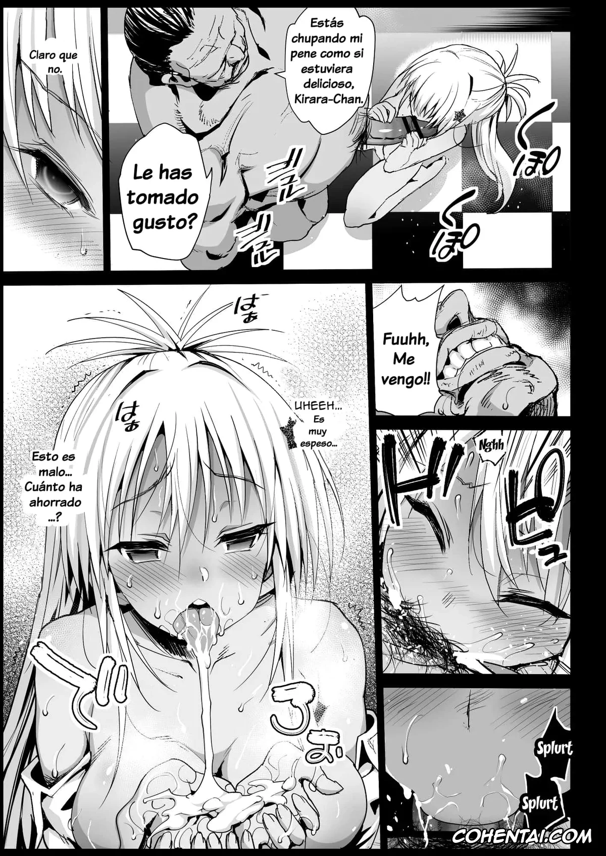 Original hentai, Kyousei Enkou 2 ~Kuro Gal JK o Kane de Dakitai~ (Yuru Camp), pagina 9