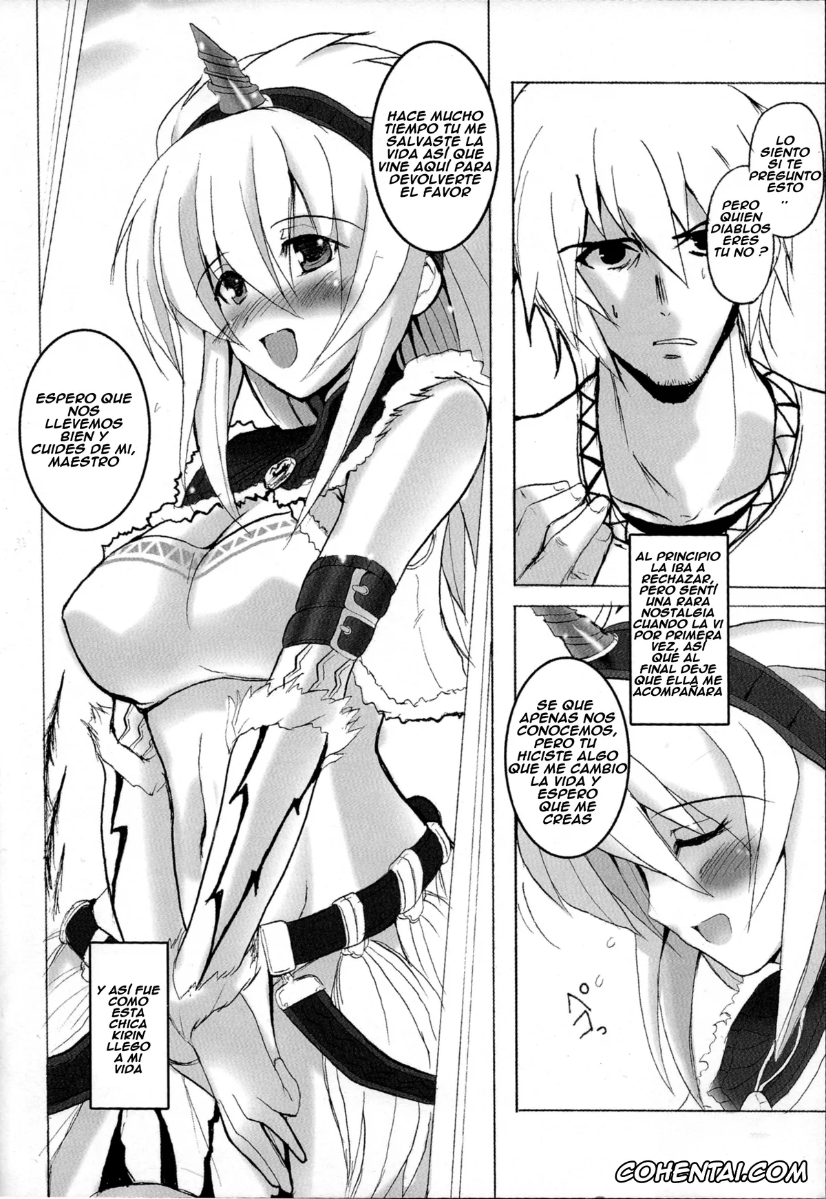 Monster Hunter xxx, Kirin xxx, Kirin no Ongaeshi A Kirin’s Repayment (Monster Hunter), pagina 4