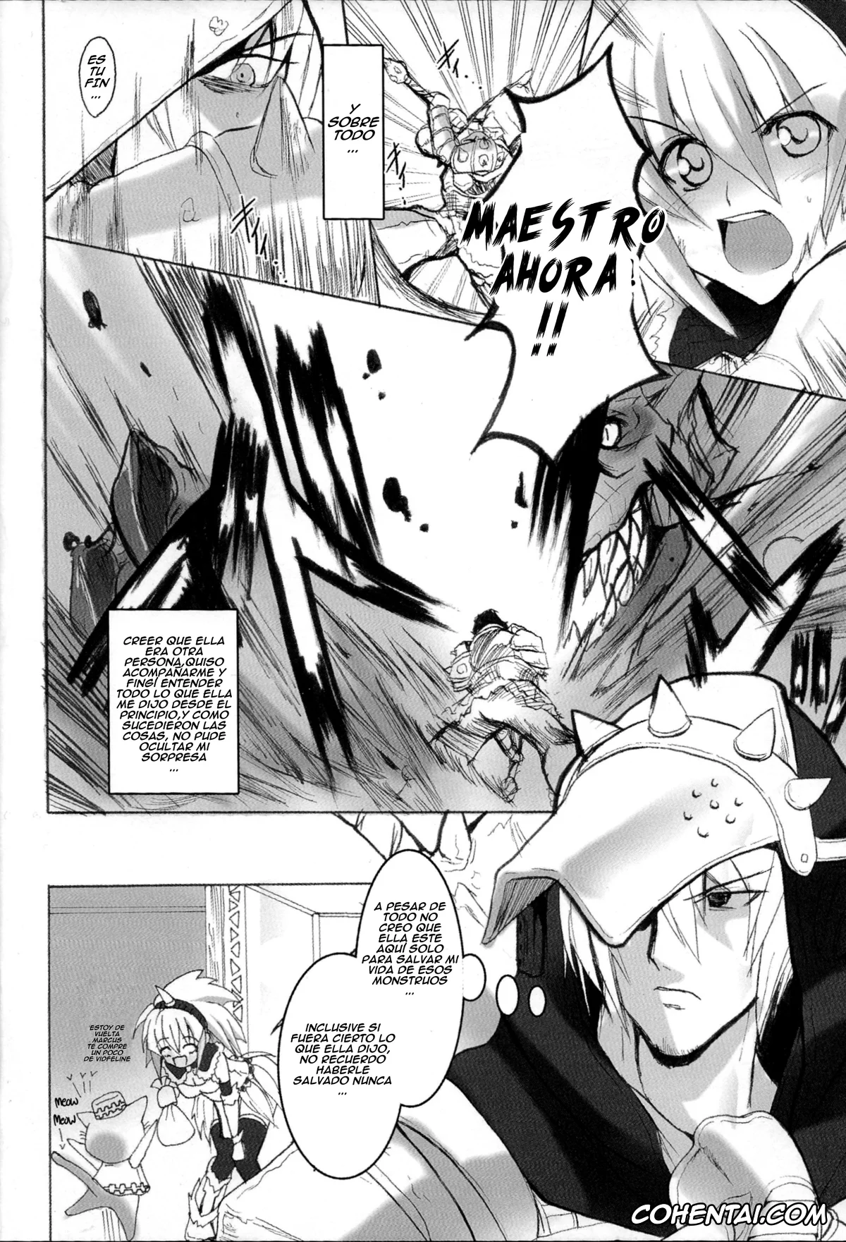 Monster Hunter porno, Kirin porno, Kirin no Ongaeshi A Kirin’s Repayment (Monster Hunter), pagina 8