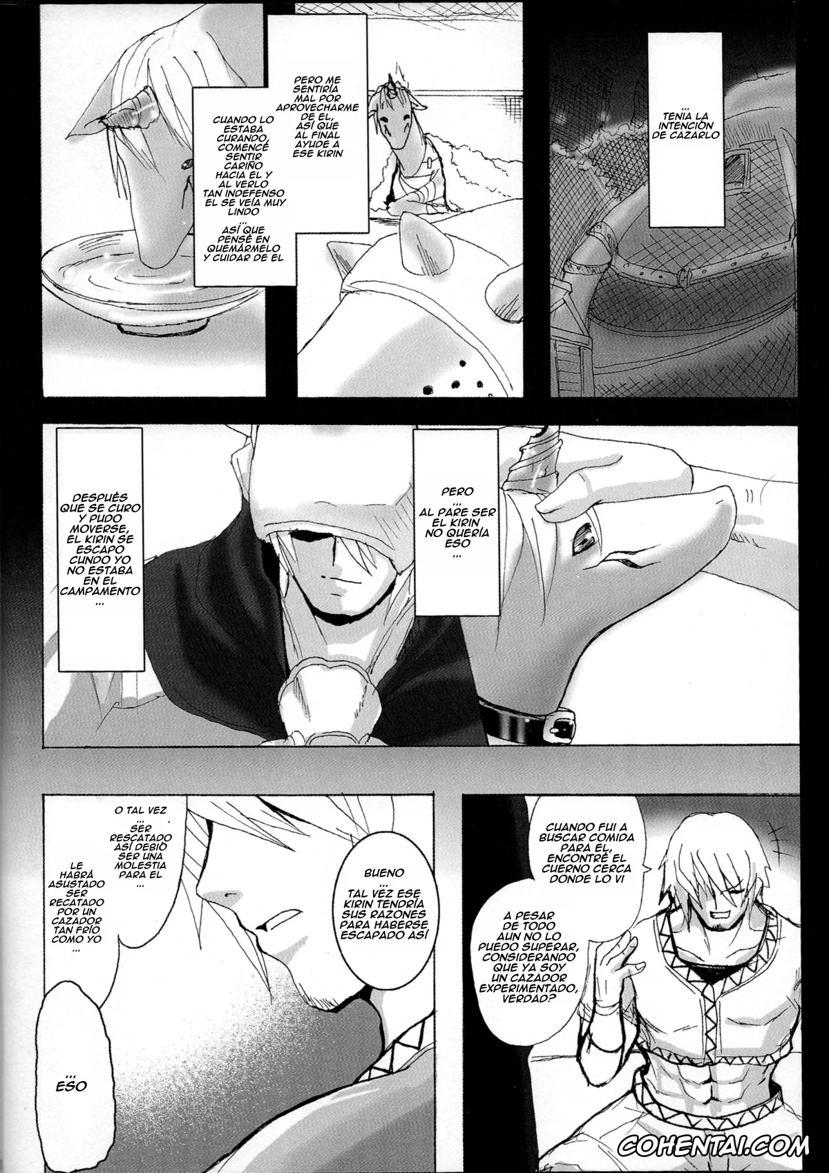 Monster Hunter porno, Kirin porno, Kirin no Ongaeshi A Kirin’s Repayment (Monster Hunter), pagina 14