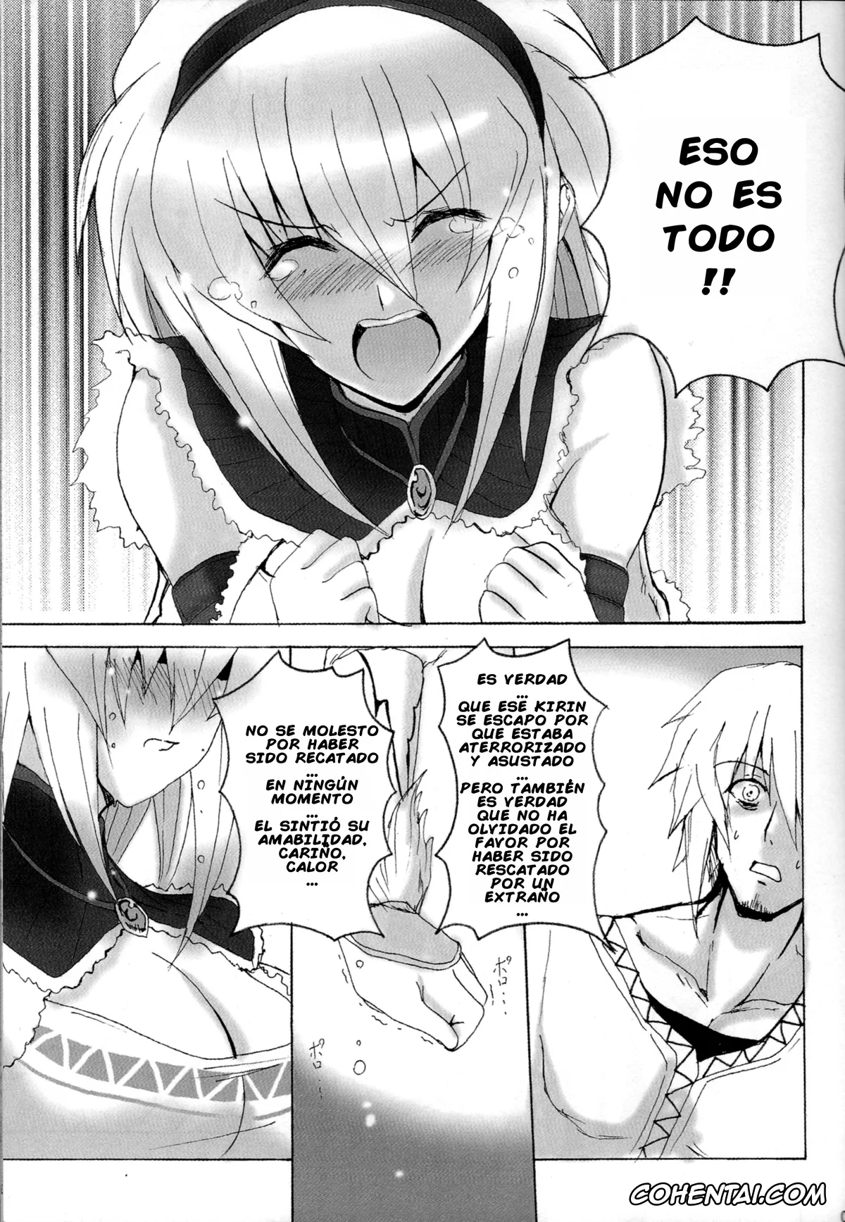 Monster Hunter hentai, Kirin hentai, Kirin no Ongaeshi A Kirin’s Repayment (Monster Hunter), pagina 15