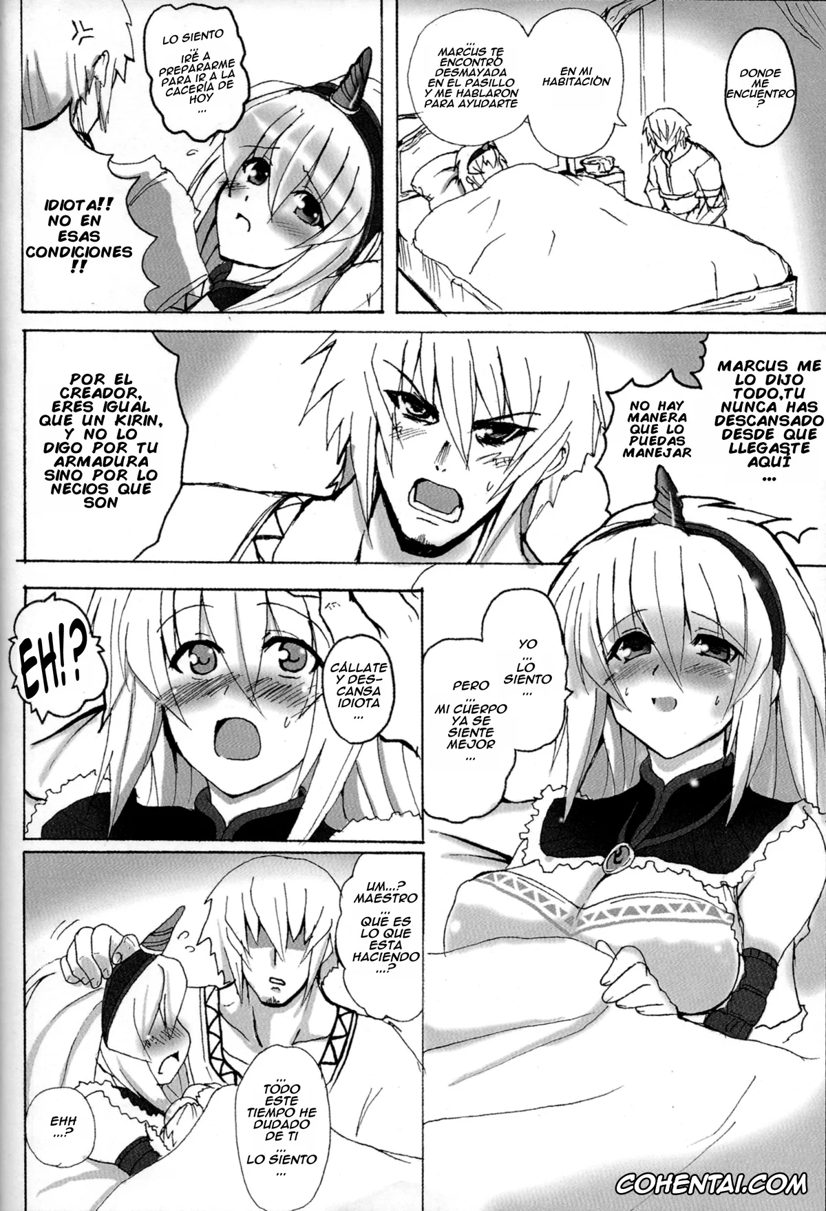 Monster Hunter hentai, Kirin hentai, Kirin no Ongaeshi A Kirin’s Repayment (Monster Hunter), pagina 18