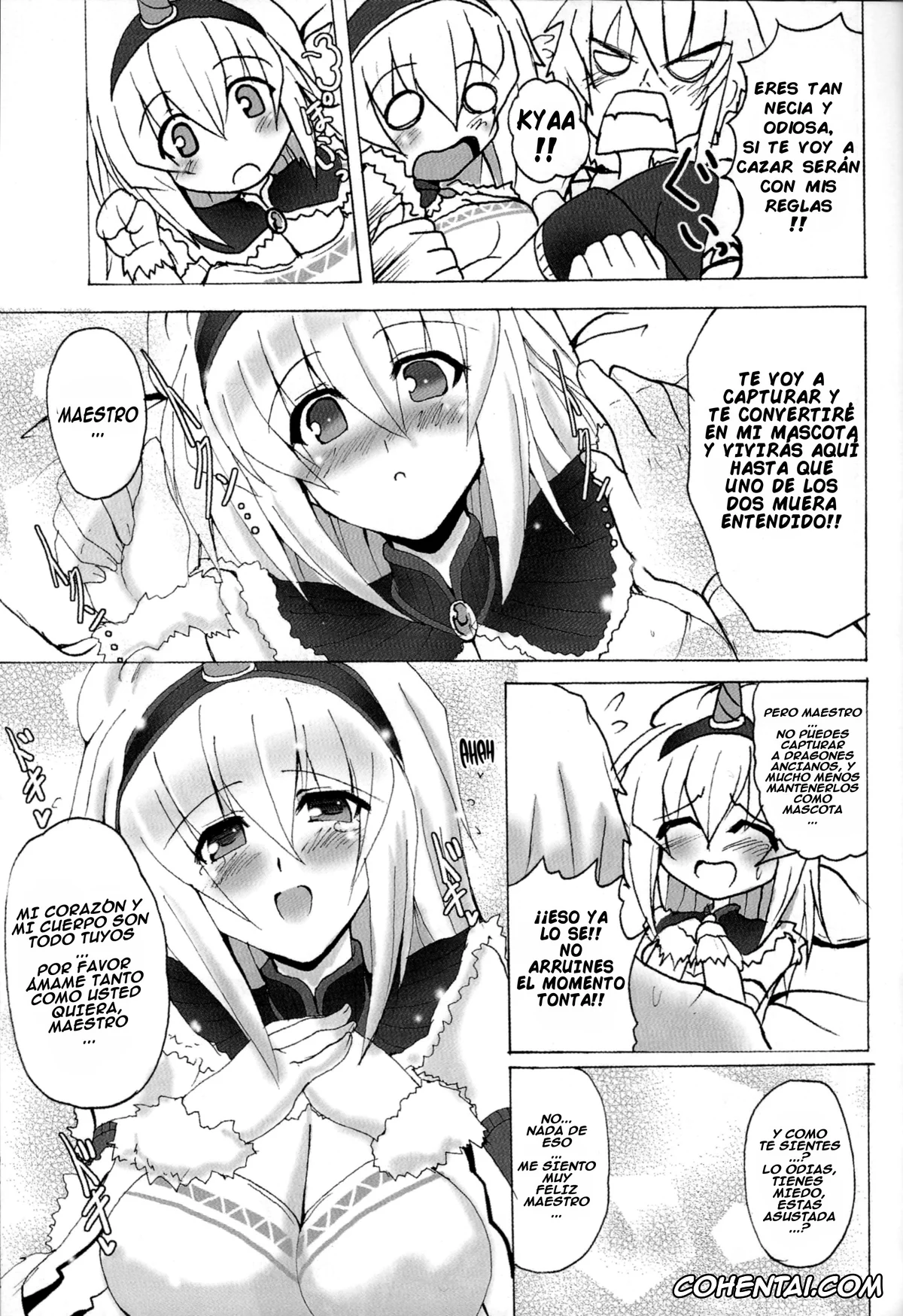 Monster Hunter hentai, Kirin hentai, Kirin no Ongaeshi A Kirin’s Repayment (Monster Hunter), pagina 21