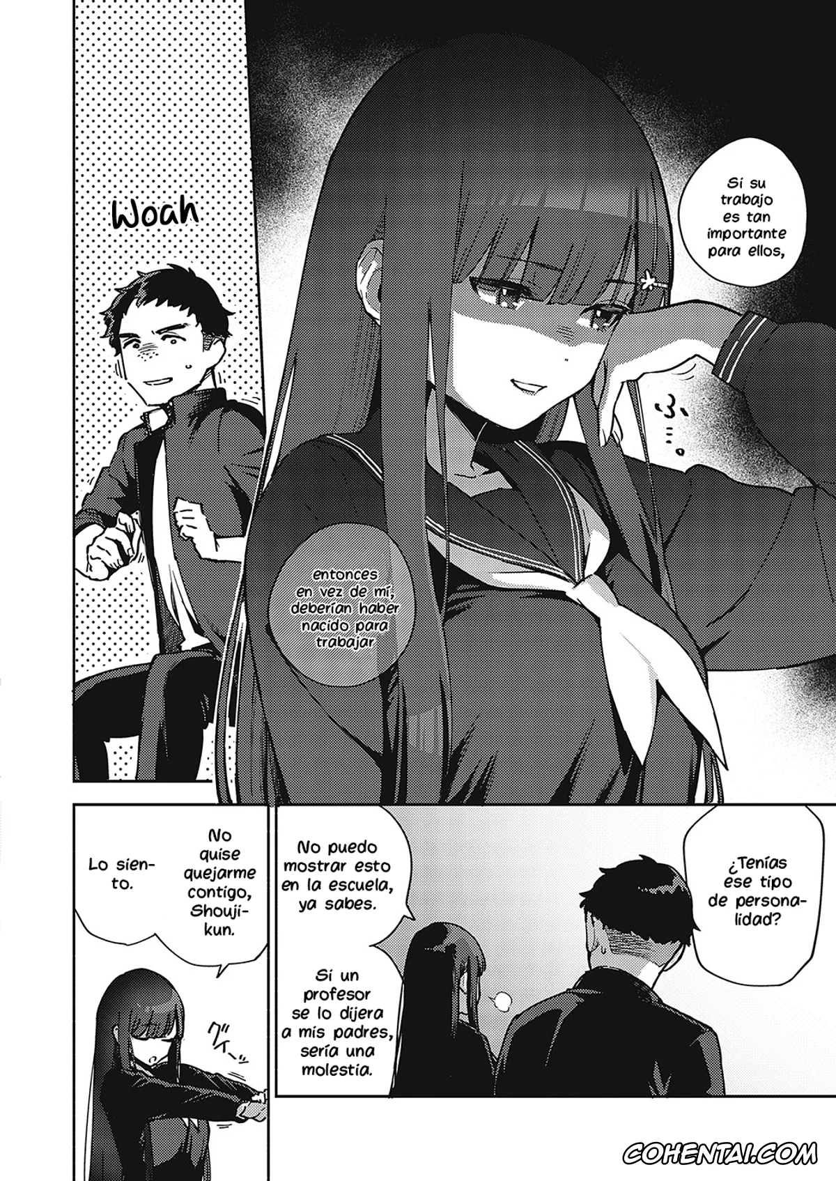 Revistas porno, COMIC ExE porno, Sayonara Tenkousei (COMIC ExE 36), pagina 8