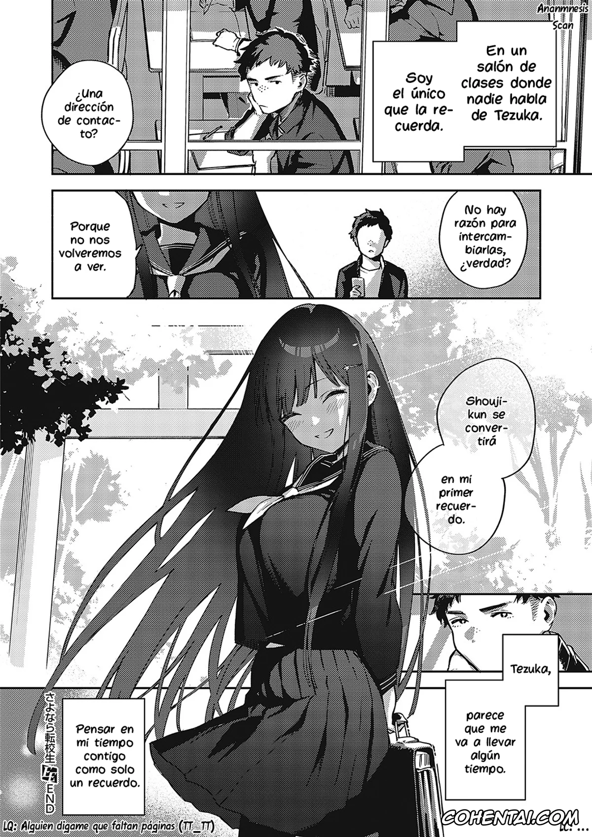 Revistas porno, COMIC ExE porno, Sayonara Tenkousei (COMIC ExE 36), pagina 26