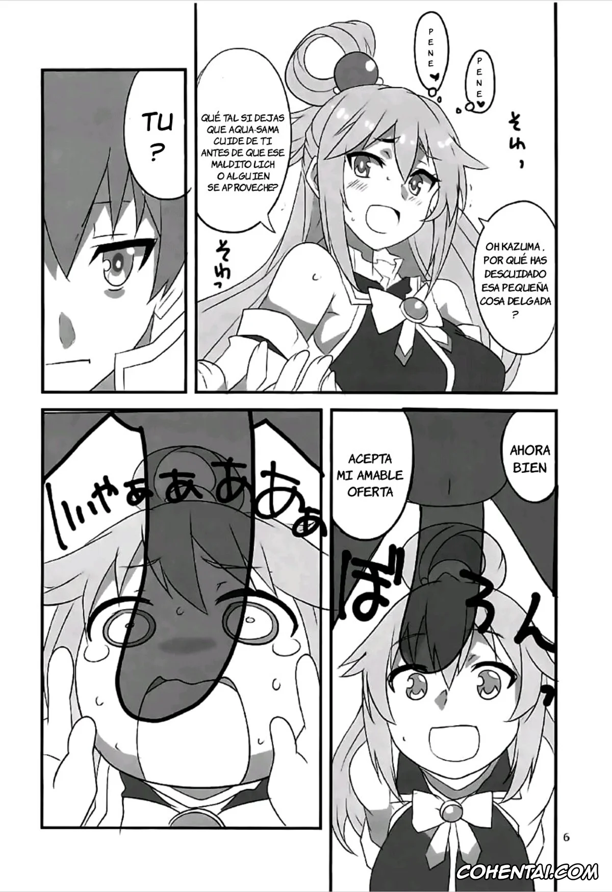 Kono Subarashii Sekai ni Syukufuku o! porno, Aqua porno, Darkness | Lalatina Ford Dustiness porno, Kazuma Satou porno, Megumin porno, YomeSuba! (Kono Subarashii Sekai ni Syukufuku o!), pagina 5