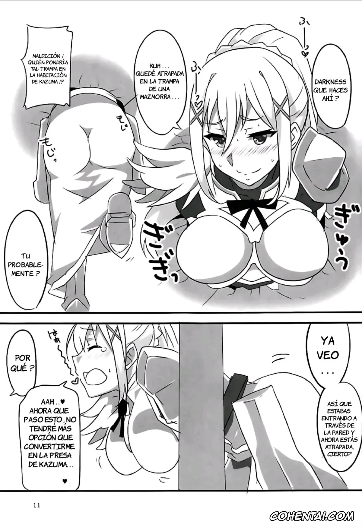 Kono Subarashii Sekai ni Syukufuku o! xxx, Aqua xxx, Darkness | Lalatina Ford Dustiness xxx, Kazuma Satou xxx, Megumin xxx, YomeSuba! (Kono Subarashii Sekai ni Syukufuku o!), pagina 10