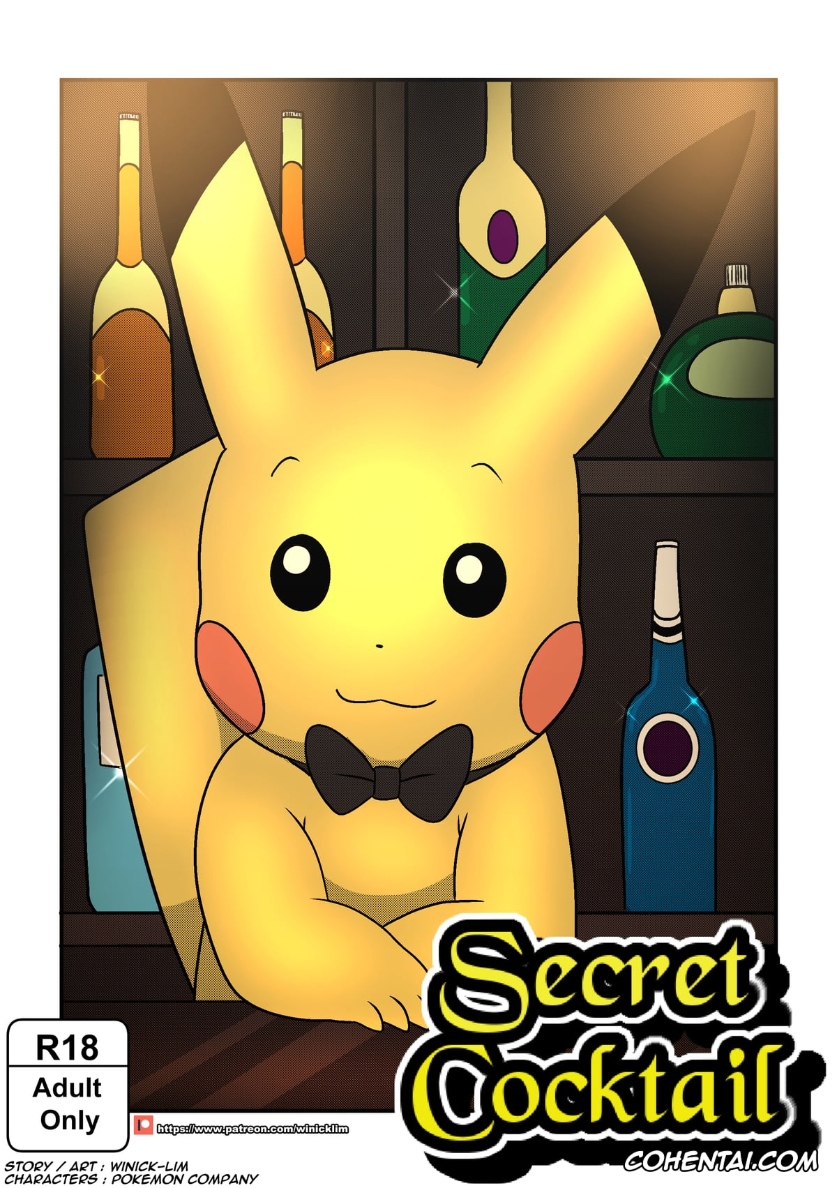 Pokemon | Pocket Monsters xxx, Meowth xxx, Pikachu xxx, Riolu xxx, Zoroark xxx, Secret Cocktail (Pokemon), pagina 1