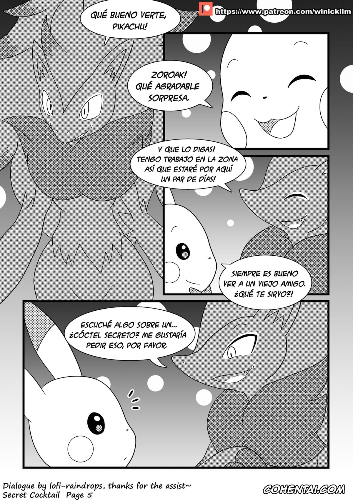 Pokemon | Pocket Monsters hentai, Meowth hentai, Pikachu hentai, Riolu hentai, Zoroark hentai, Secret Cocktail (Pokemon), pagina 6