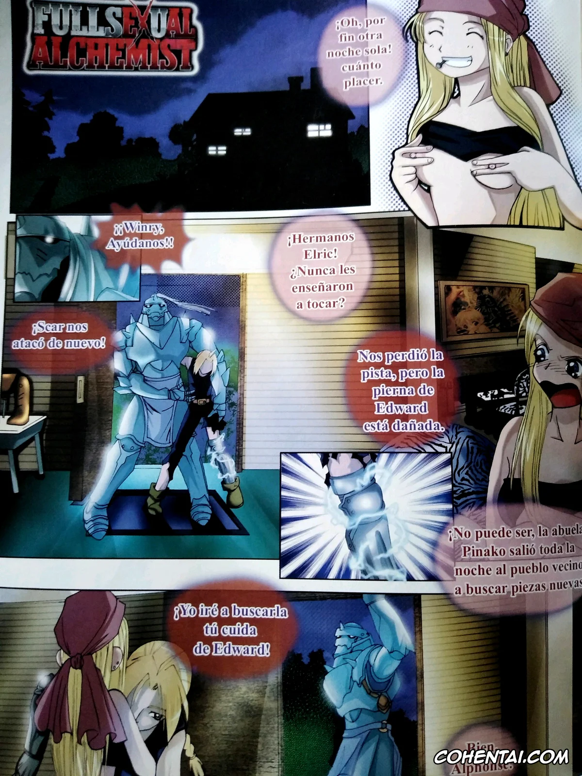 Fullmetal Alchemist | Hagane No Renkinjutsushi porno, Edward Elric porno, Winry Rockbell porno, Fullsexual Alchemist (Fullmetal Alchemist), pagina 2
