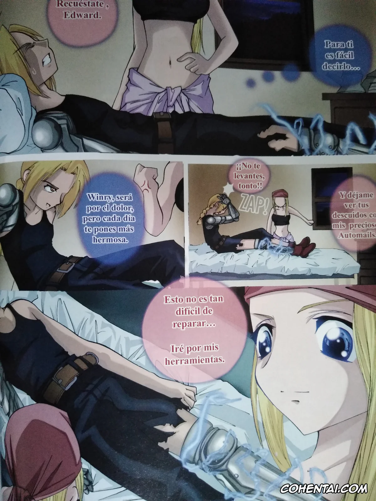 Fullmetal Alchemist | Hagane No Renkinjutsushi hentai, Edward Elric hentai, Winry Rockbell hentai, Fullsexual Alchemist (Fullmetal Alchemist), pagina 3