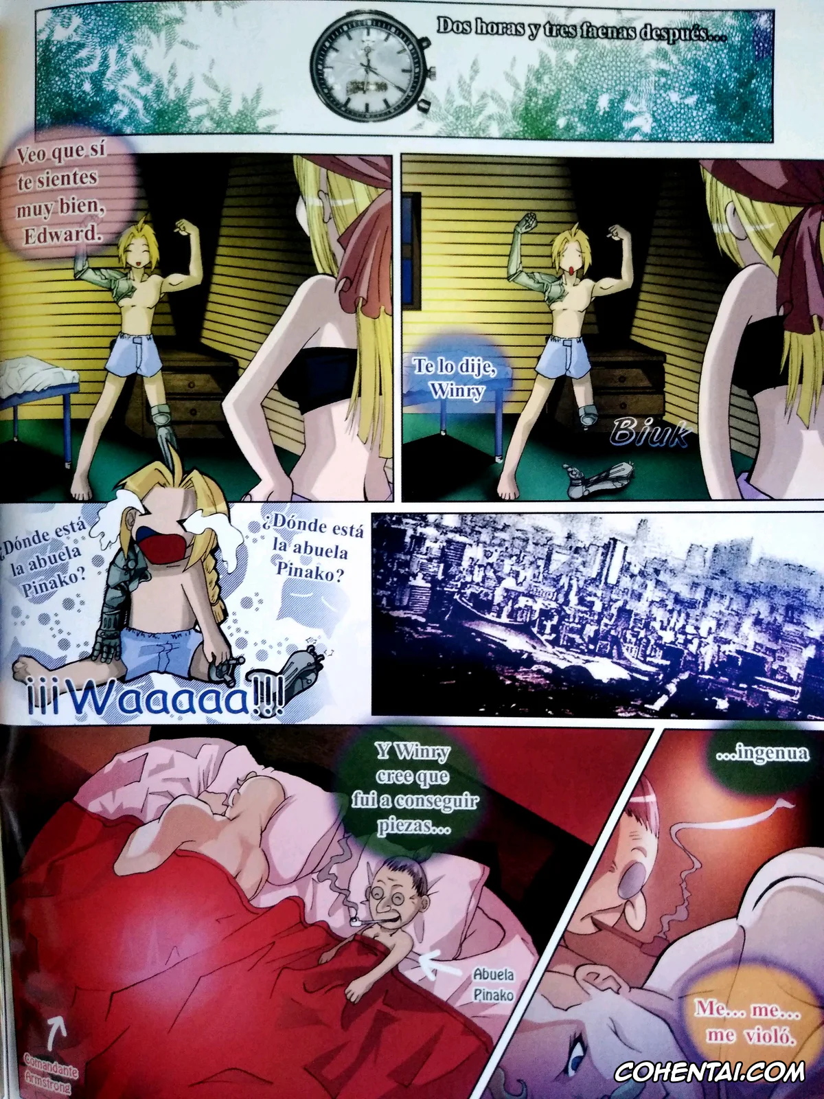 Fullmetal Alchemist | Hagane No Renkinjutsushi hentai, Edward Elric hentai, Winry Rockbell hentai, Fullsexual Alchemist (Fullmetal Alchemist), pagina 9