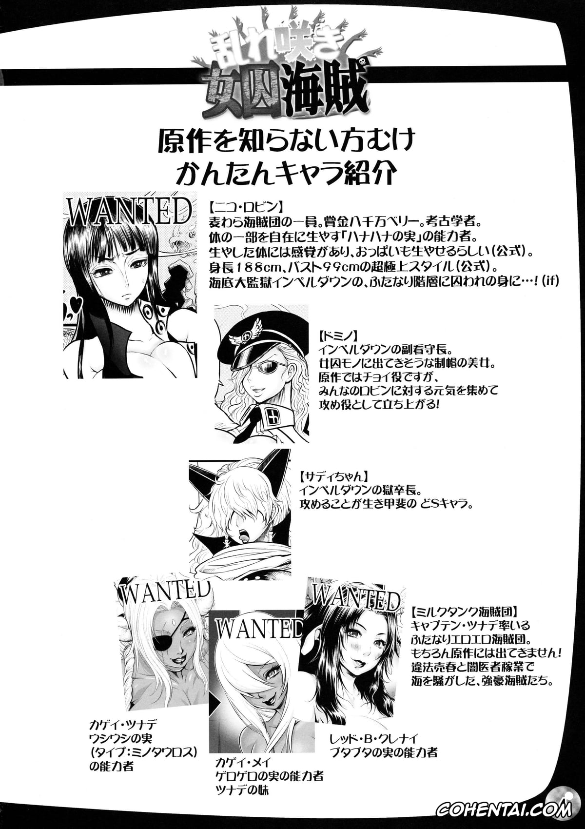 One Piece hentai, NARUTO hentai, Domino hentai, Kurenai Yuhi hentai, Nico Robin hentai, Tsunade hentai, Midarezaki Joshuu Kaizoku (One Piece), pagina 3