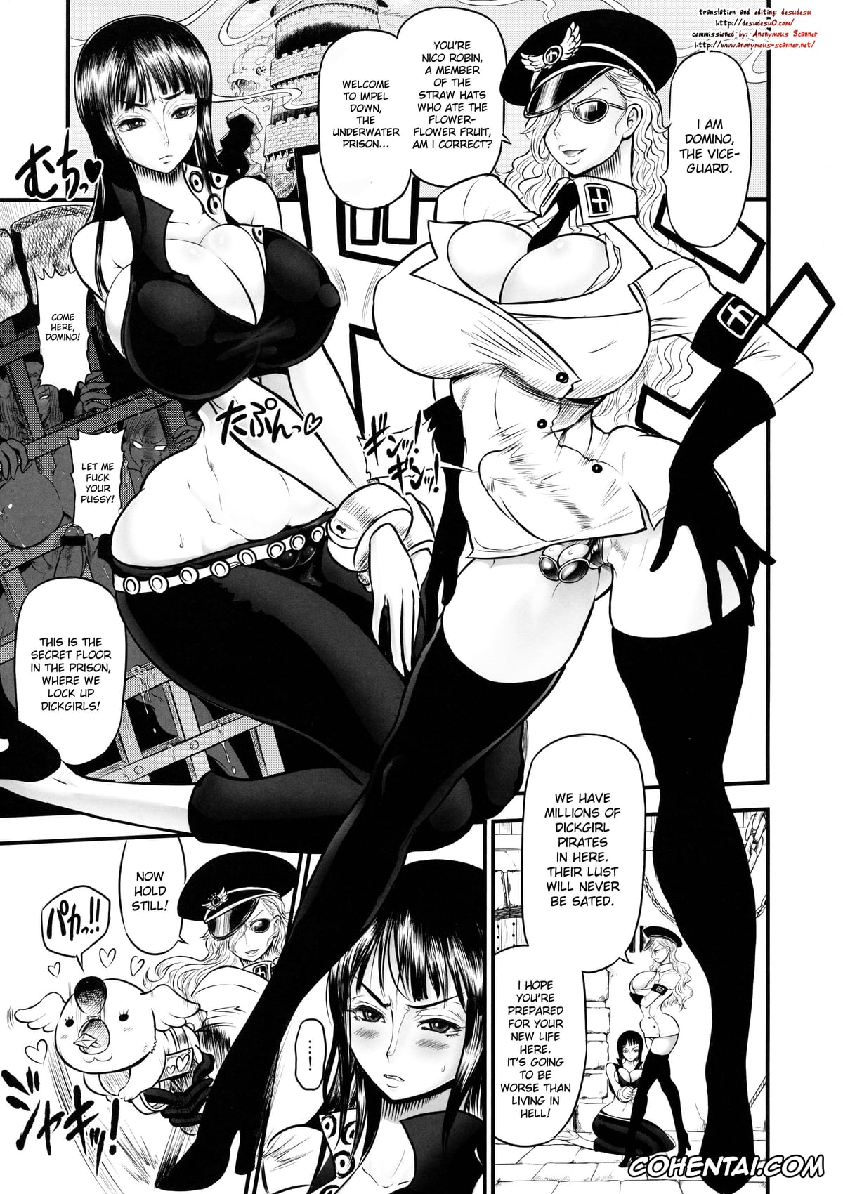 One Piece xxx, NARUTO xxx, Domino xxx, Kurenai Yuhi xxx, Nico Robin xxx, Tsunade xxx, Midarezaki Joshuu Kaizoku (One Piece), pagina 4