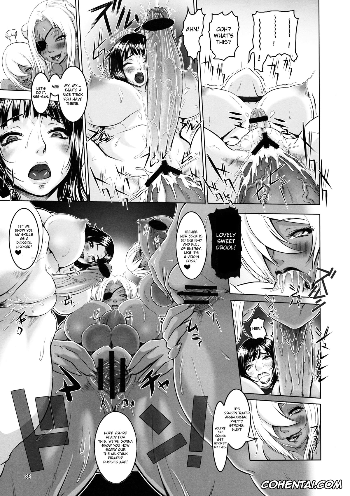 One Piece xxx, NARUTO xxx, Domino xxx, Kurenai Yuhi xxx, Nico Robin xxx, Tsunade xxx, Midarezaki Joshuu Kaizoku (One Piece), pagina 31