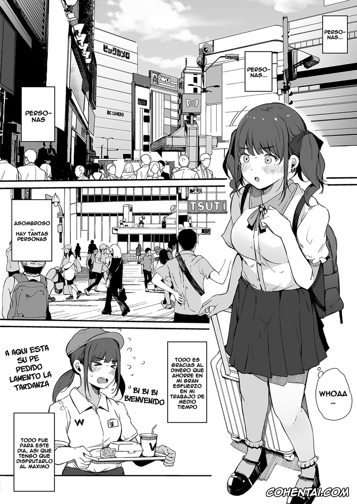 Revistas porno, COMIC Shingeki porno, Kirakira Zattou Twintail (COMIC Shingeki 2022-01), pagina 2
