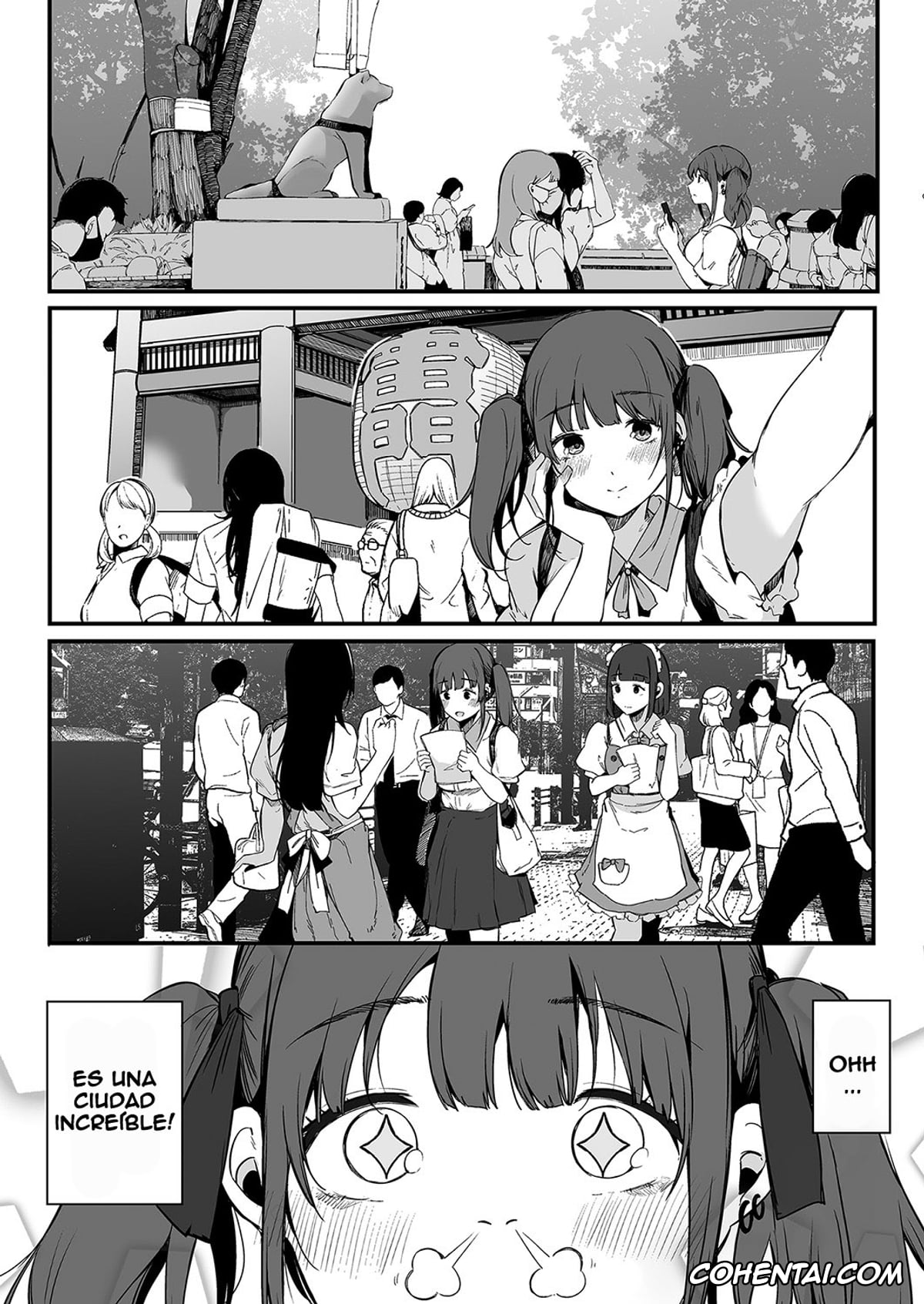 Revistas hentai, COMIC Shingeki hentai, Kirakira Zattou Twintail (COMIC Shingeki 2022-01), pagina 3