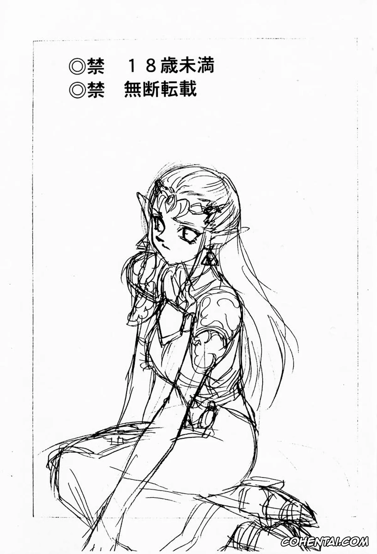 The Legend Of Zelda porno, Princess Zelda porno, NISE Zelda no Densetsu Prologue (The Legend of Zelda), pagina 2