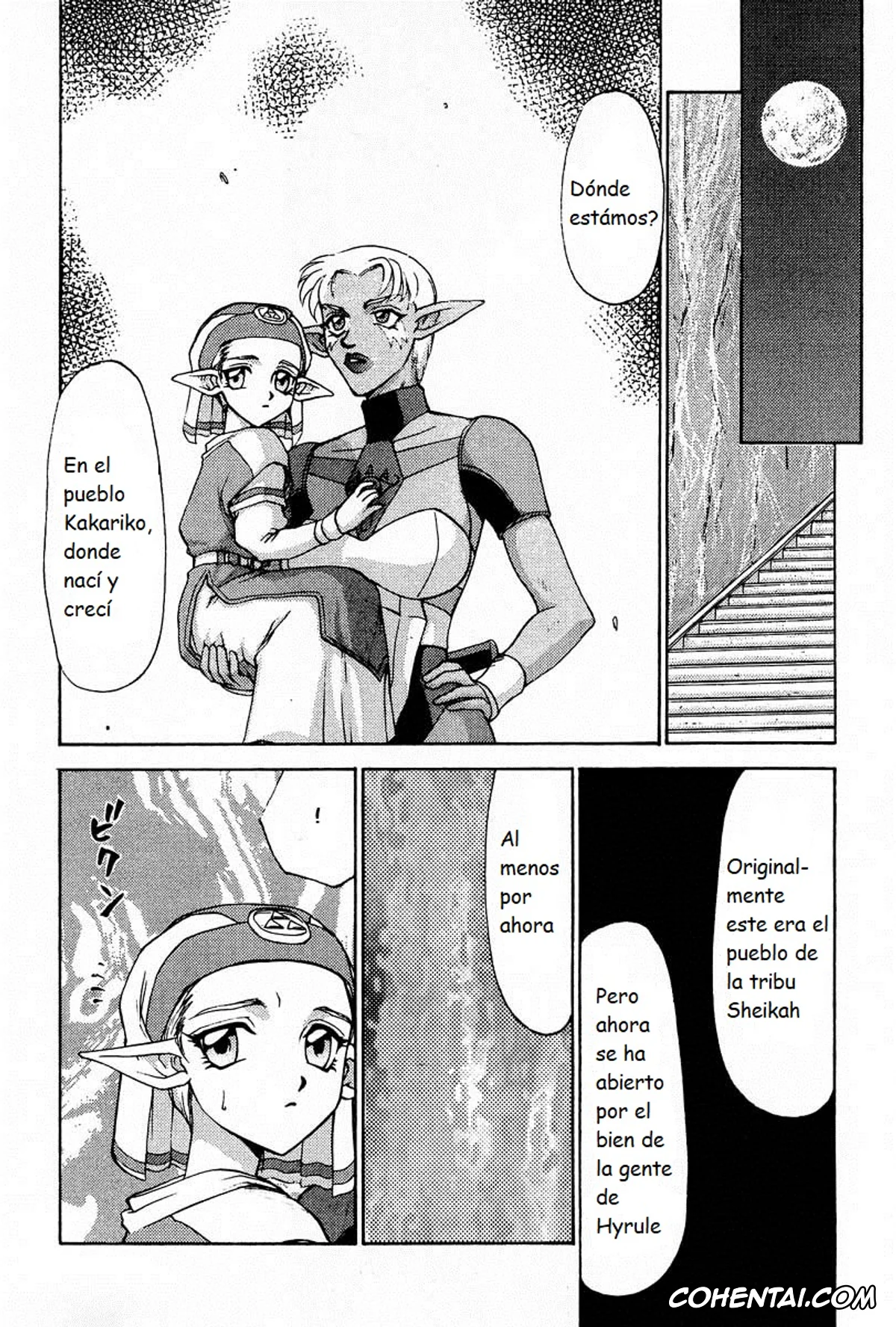 The Legend Of Zelda porno, Princess Zelda porno, NISE Zelda no Densetsu Prologue (The Legend of Zelda), pagina 5