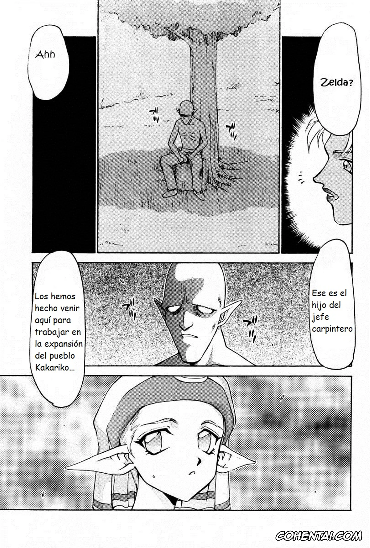 The Legend Of Zelda hentai, Princess Zelda hentai, NISE Zelda no Densetsu Prologue (The Legend of Zelda), pagina 6