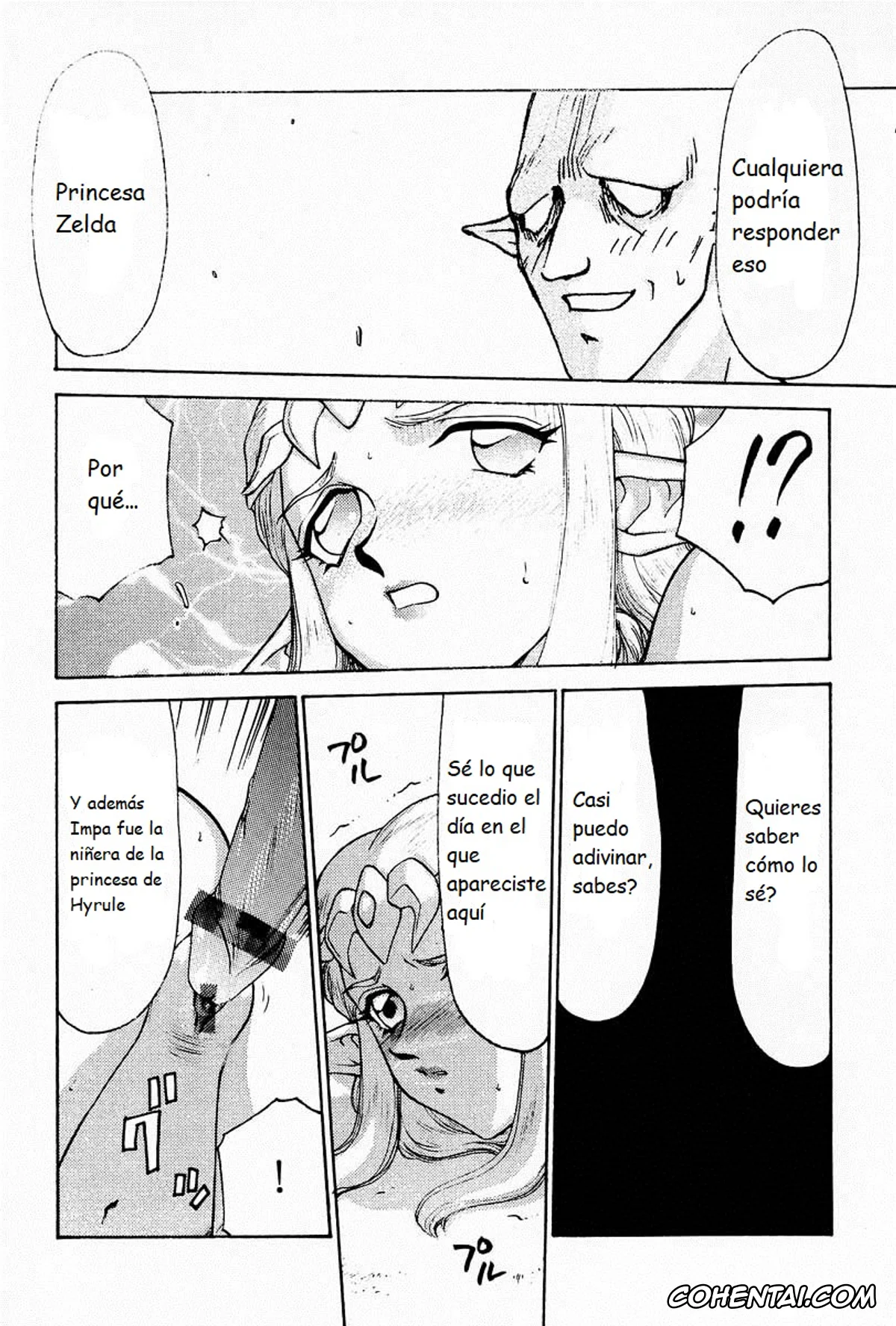 The Legend Of Zelda porno, Princess Zelda porno, NISE Zelda no Densetsu Prologue (The Legend of Zelda), pagina 17