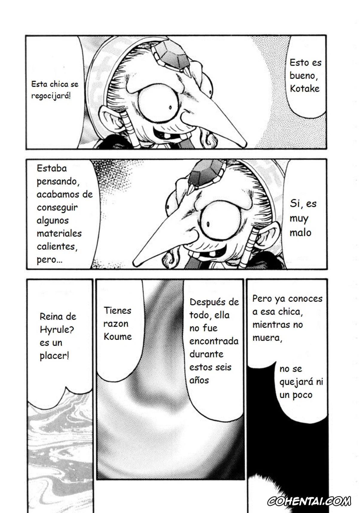 The Legend Of Zelda porno, Link porno, Princess Zelda porno, NISE Zelda no Densetsu Shinshou (The Legend Of Zelda), pagina 8