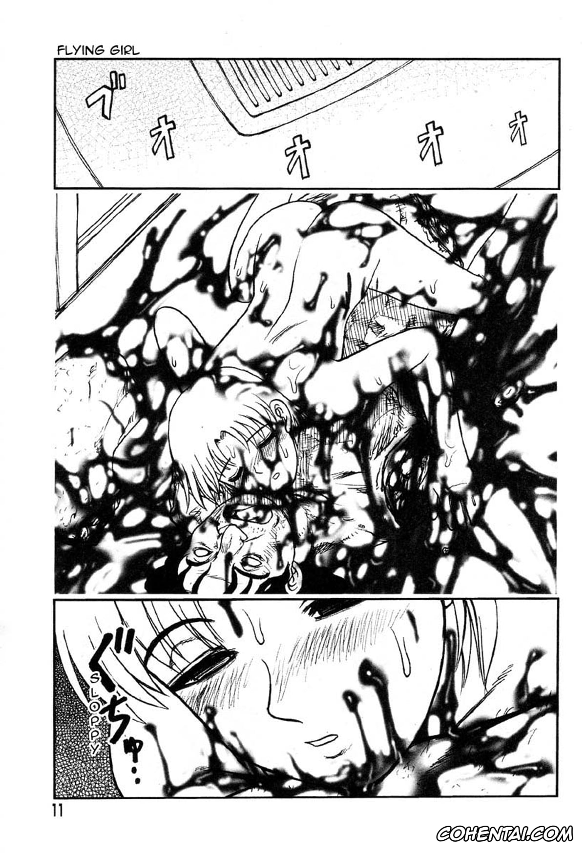 Original hentai, Soratobu Musume (AYLA DELUXE Vol. 32), pagina 9