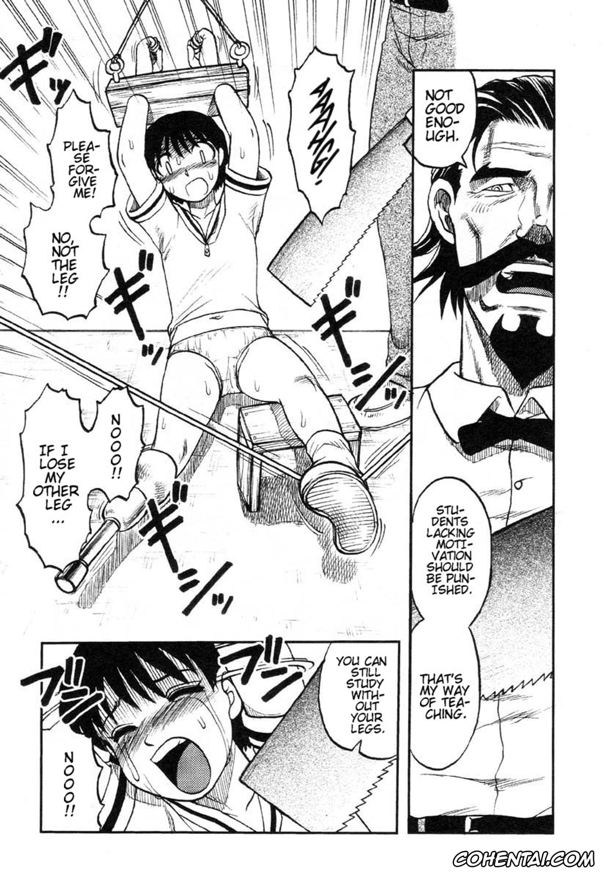 Original porno, Mr. Sarubato’s Rowdy Classroom, pagina 5