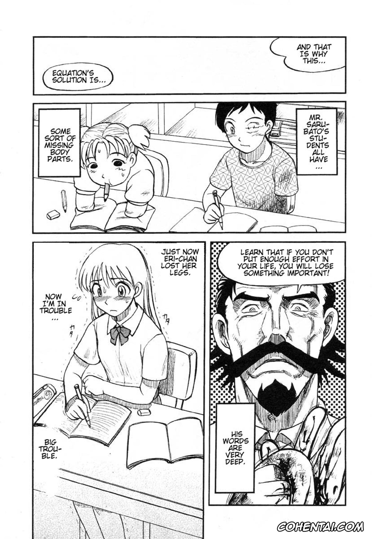 Original porno, Mr. Sarubato’s Rowdy Classroom, pagina 8
