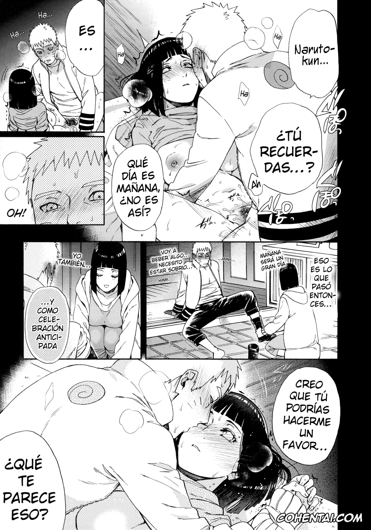 Boruto porno, Hinata Hyuga porno, Naruto Uzumaki porno, Yoru no Hanashi – Night Story (Boruto), pagina 8