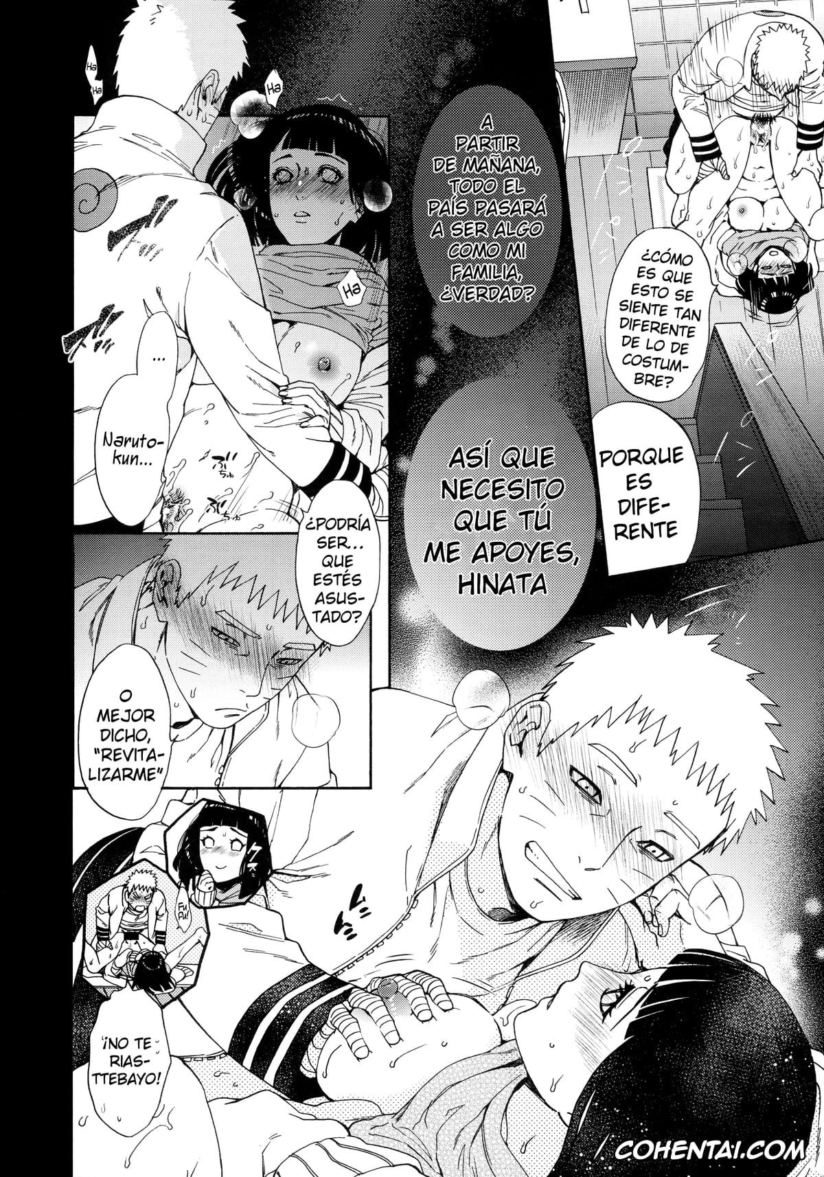 Boruto hentai, Hinata Hyuga hentai, Naruto Uzumaki hentai, Yoru no Hanashi – Night Story (Boruto), pagina 9
